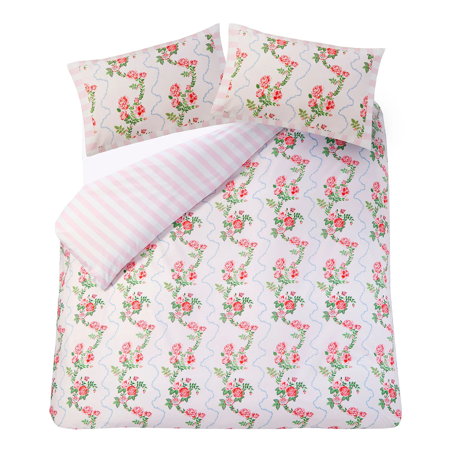 Cath Kidston Rose Flutter Pink Duvet Set