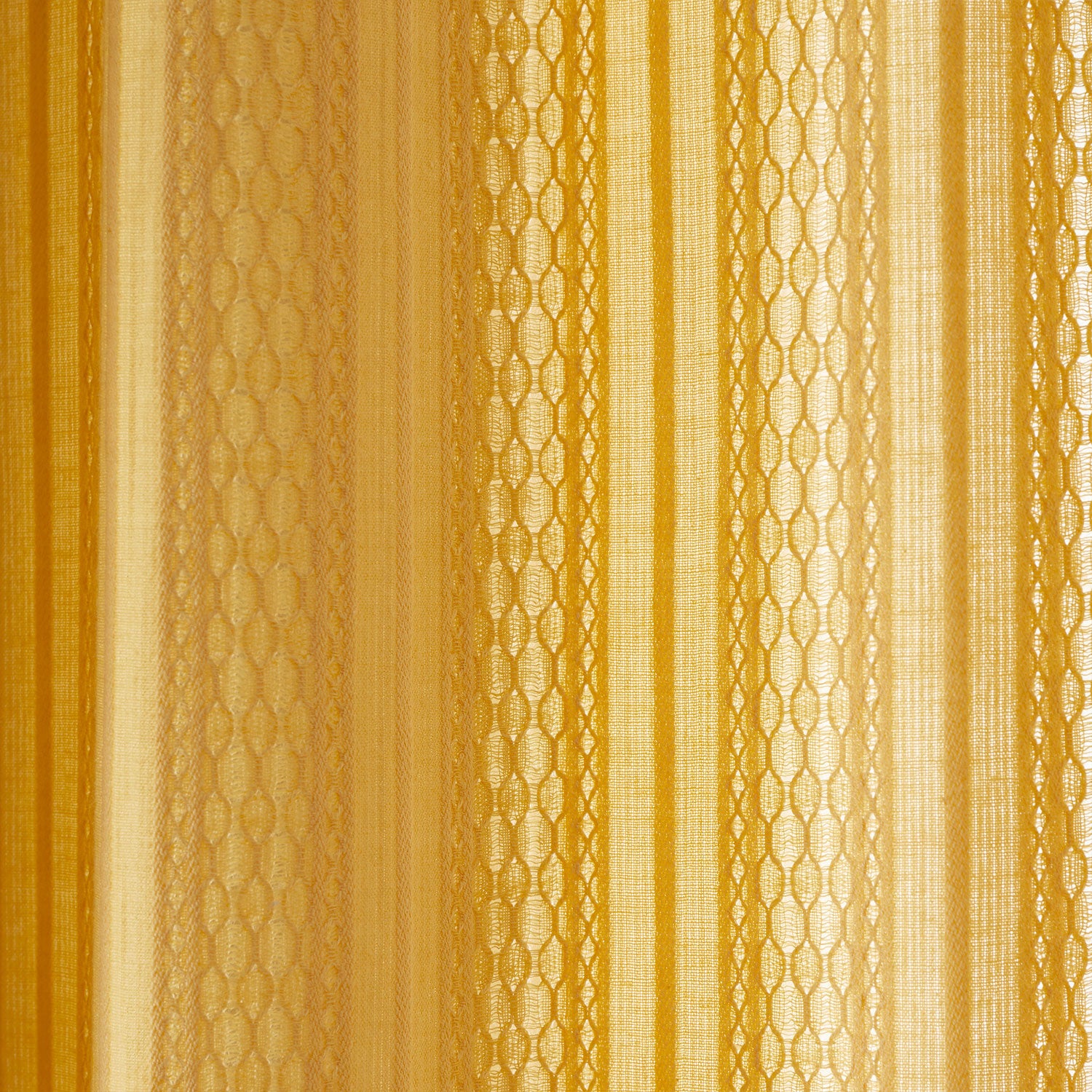 Pineapple Elephant Zofia Ochre Broderie Anglaise Slot Top Voile Panel