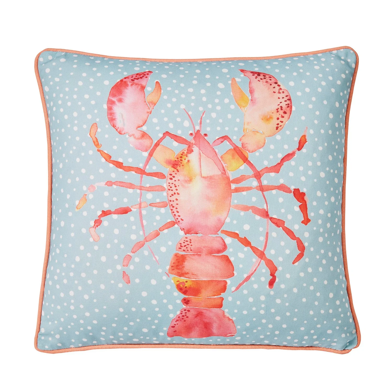 Lobster Reversible Outdoor Cushion (43cm x 43cm)