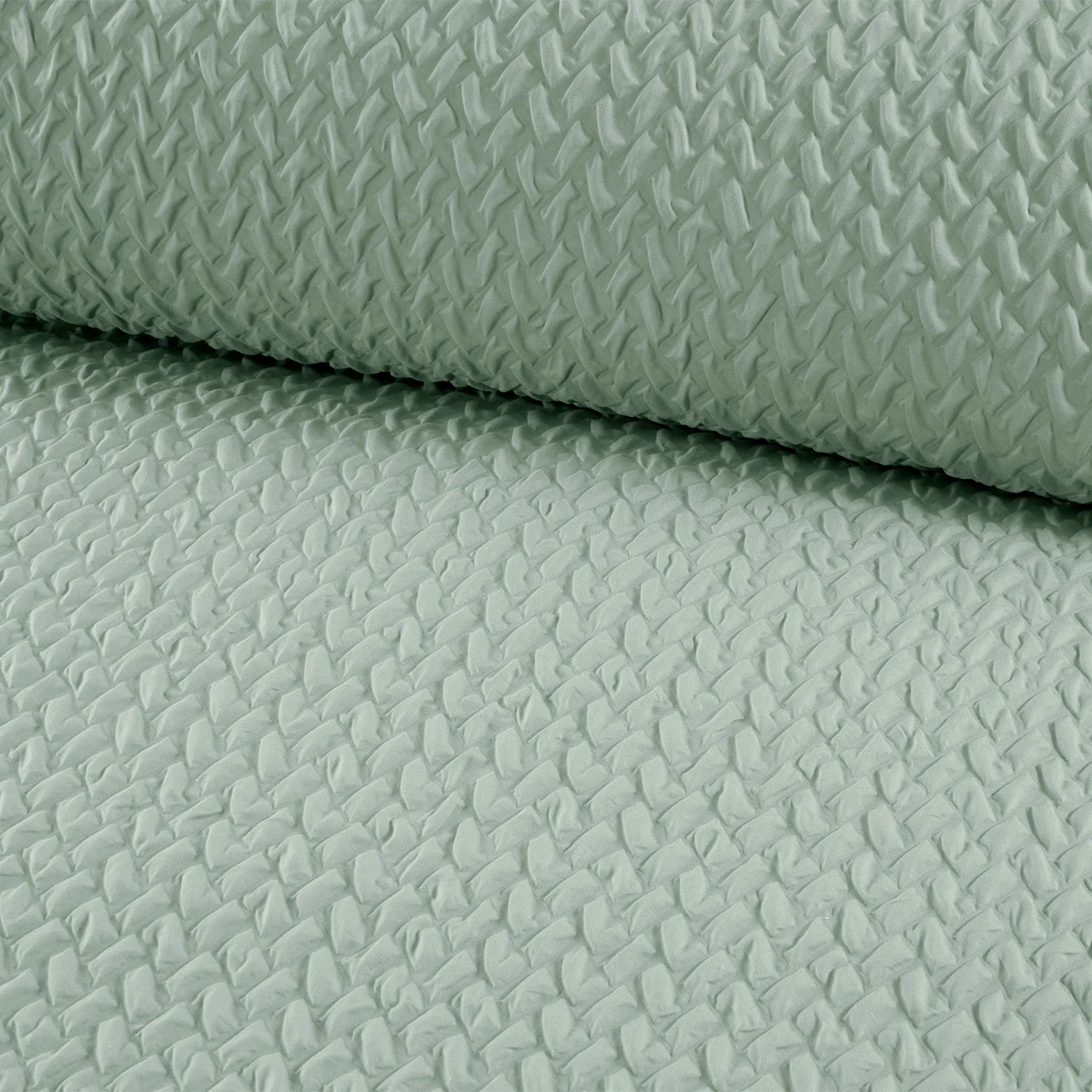 Arlo Soft Green Textured Duvet Set