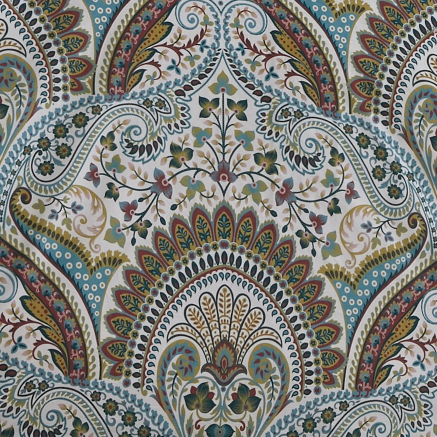 Palais Teal Reversible Duvet Set
