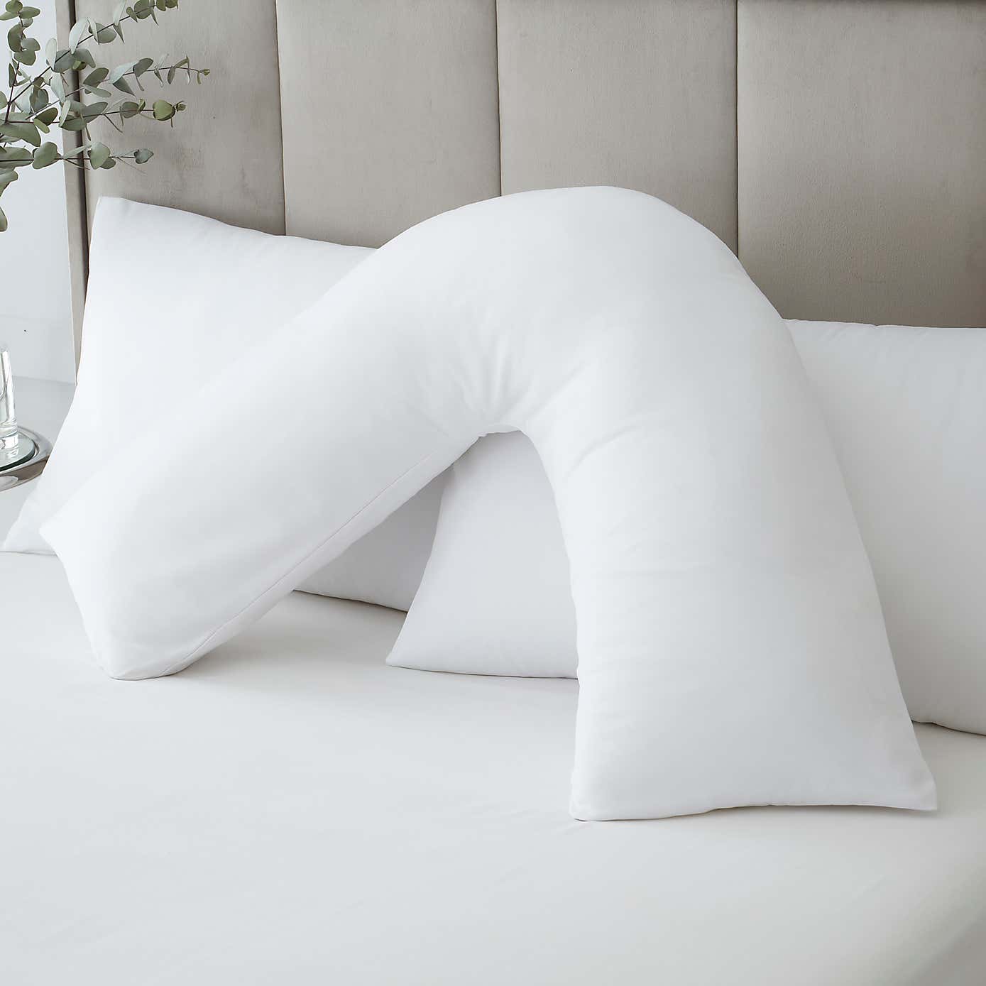 Hotel T230 Cotton Sateen V-Shape Pillowcase