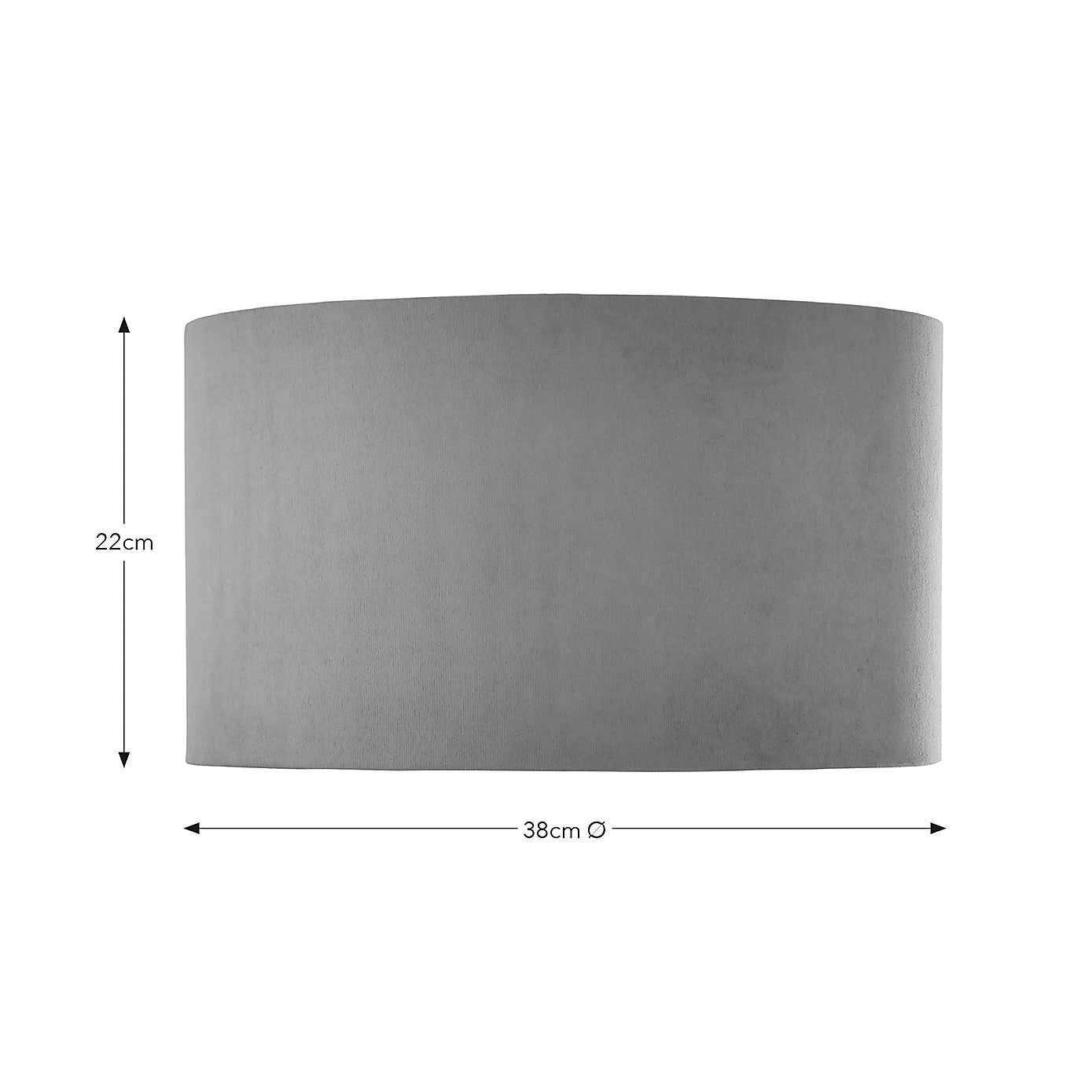 Nesa Velvet Drum Lamp Shade