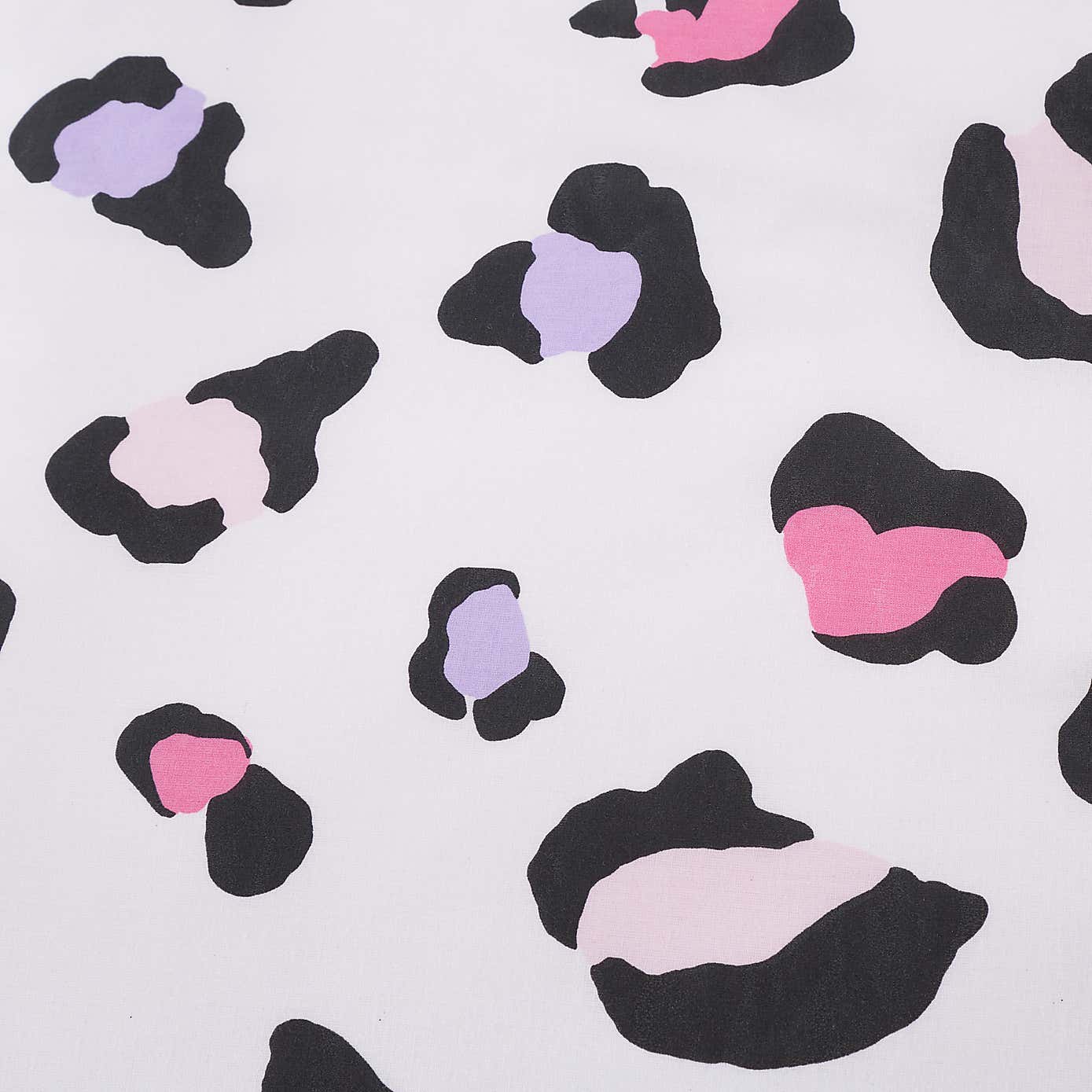 Pack of 2 Leopard Duvet Cover and Pillowcase Set