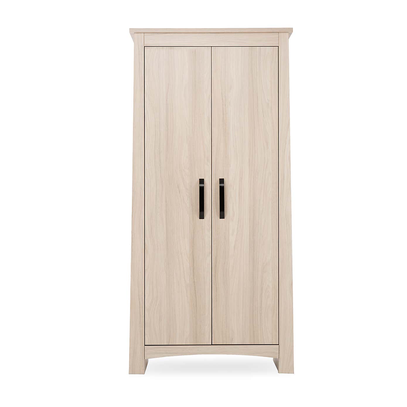 CuddleCo Isla 2 Door Wardrobe, Ash