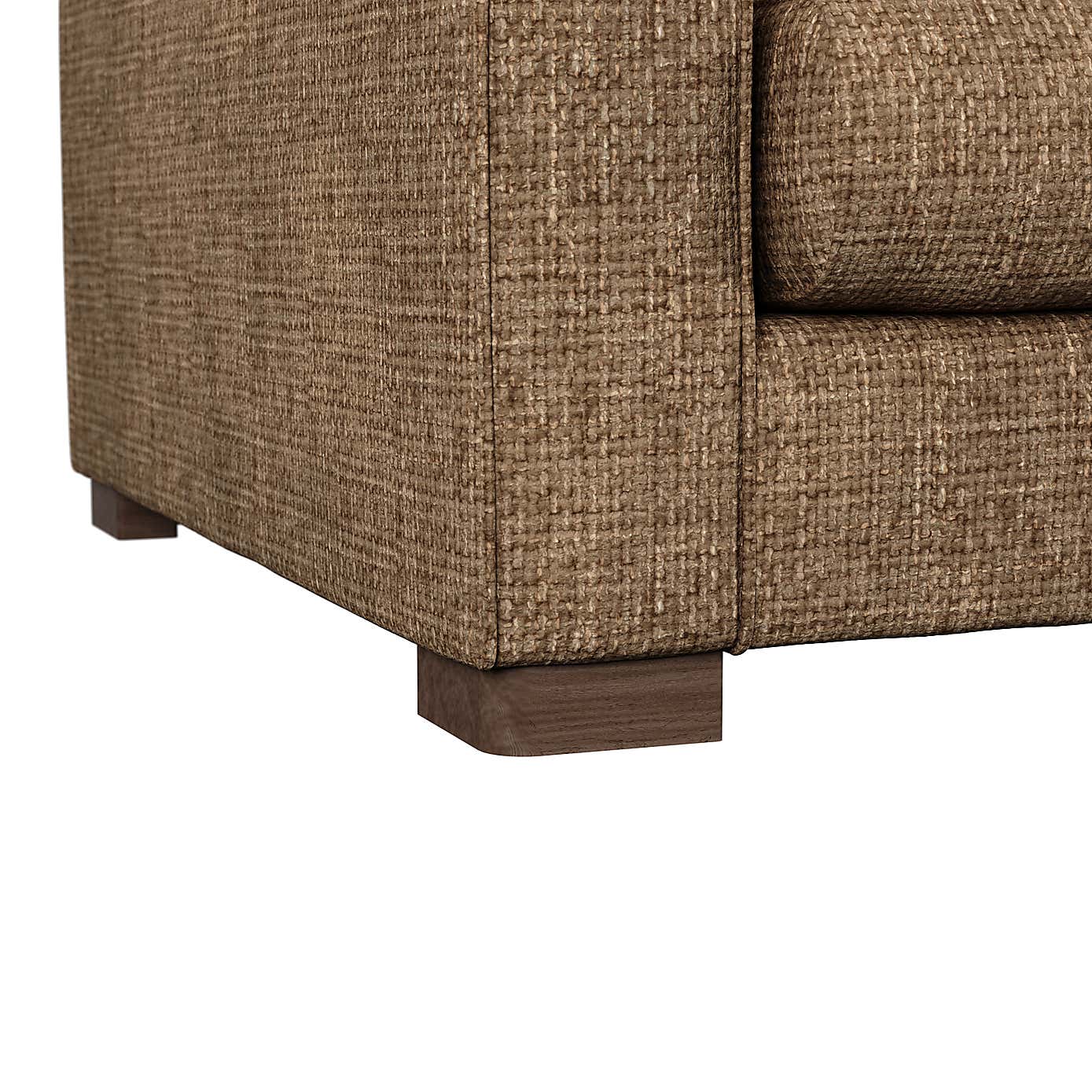 Carson Chunky Chenille Right Hand Corner Sofa