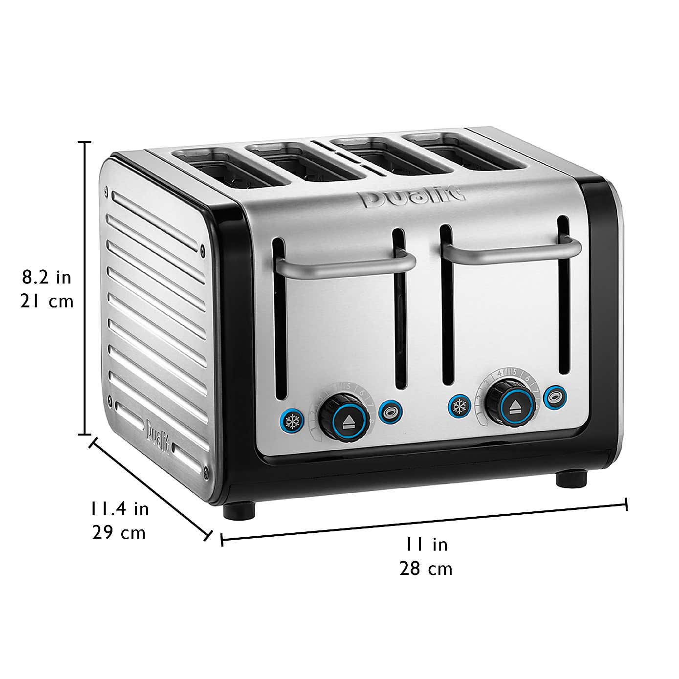 Dualit Architect Stainless Steel 4 Slot Toaster