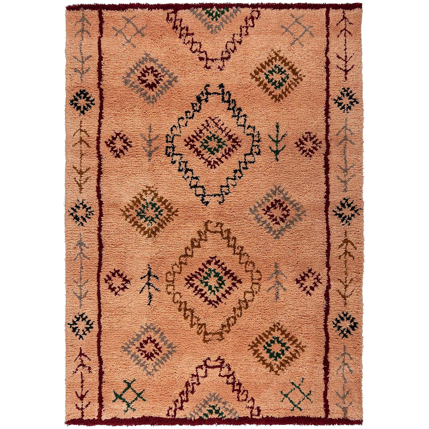 Sahara Shaggy Berber Wool Rug