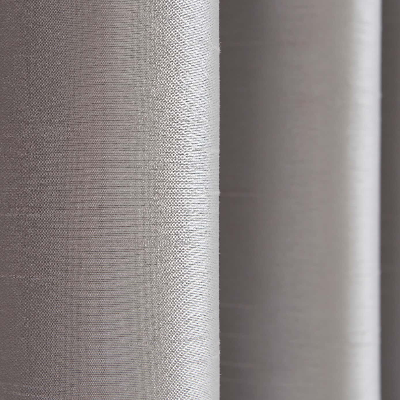 Novanna Faux Silk Blackout Eyelet Curtains