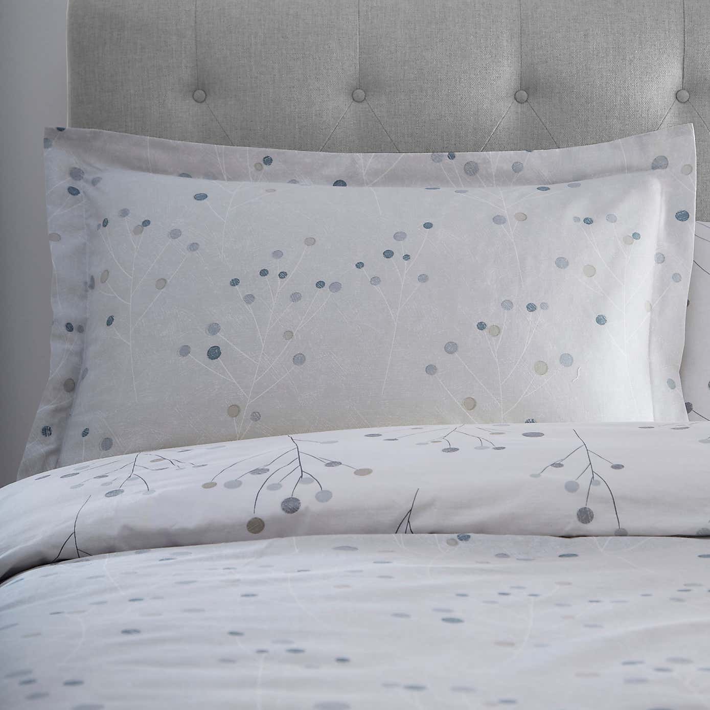 Padstow Blue and White Oxford Pillowcase