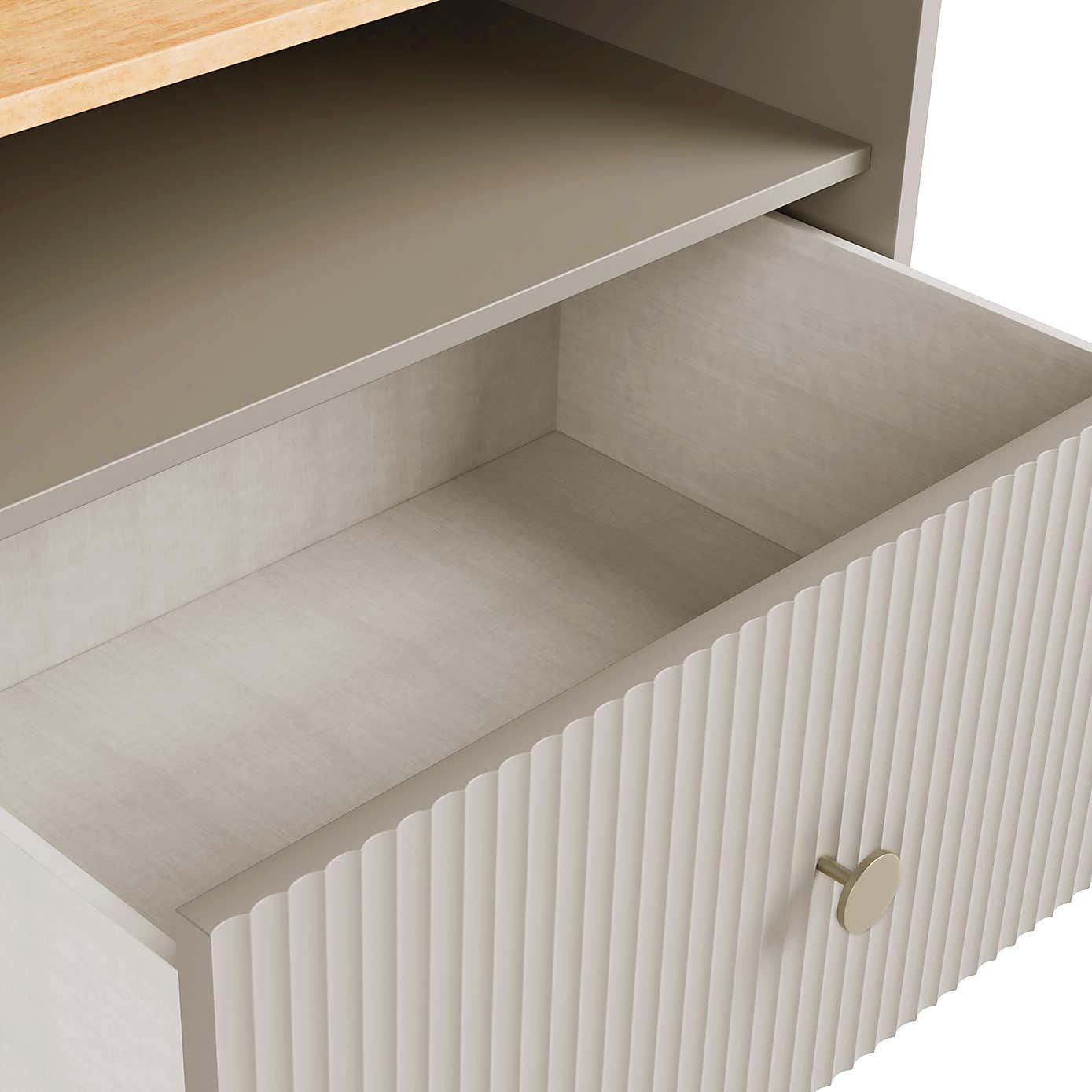 Georgi 1 Drawer Bedside Table