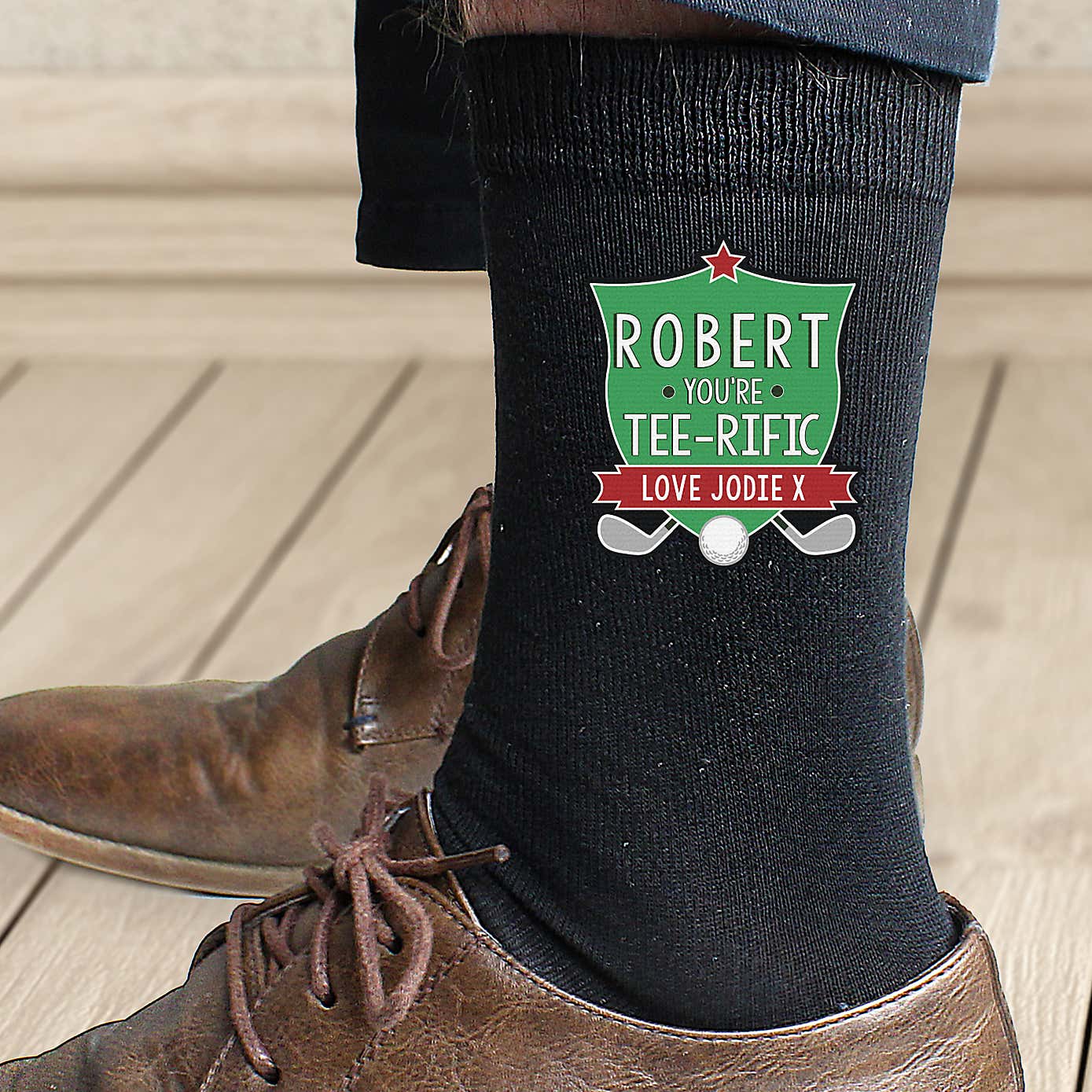 Personalised TeeRific Men's Socks