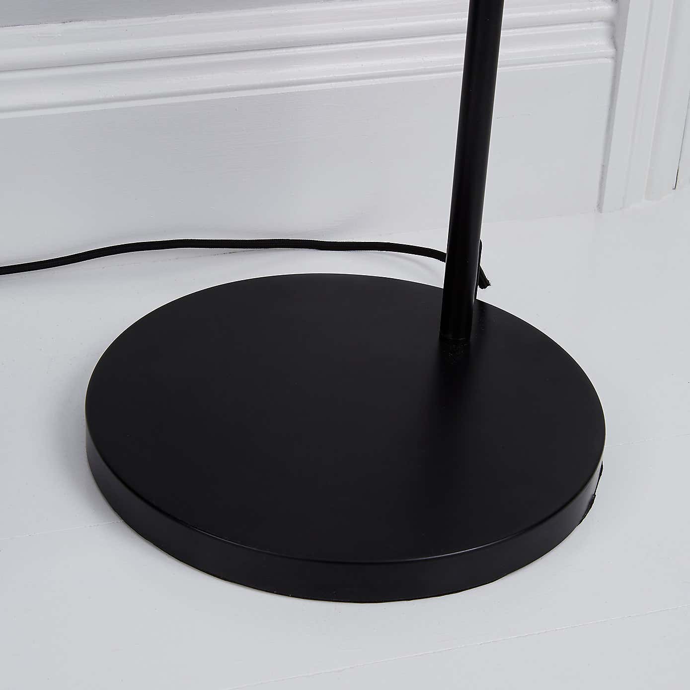 Harrison Arc Black Floor Lamp