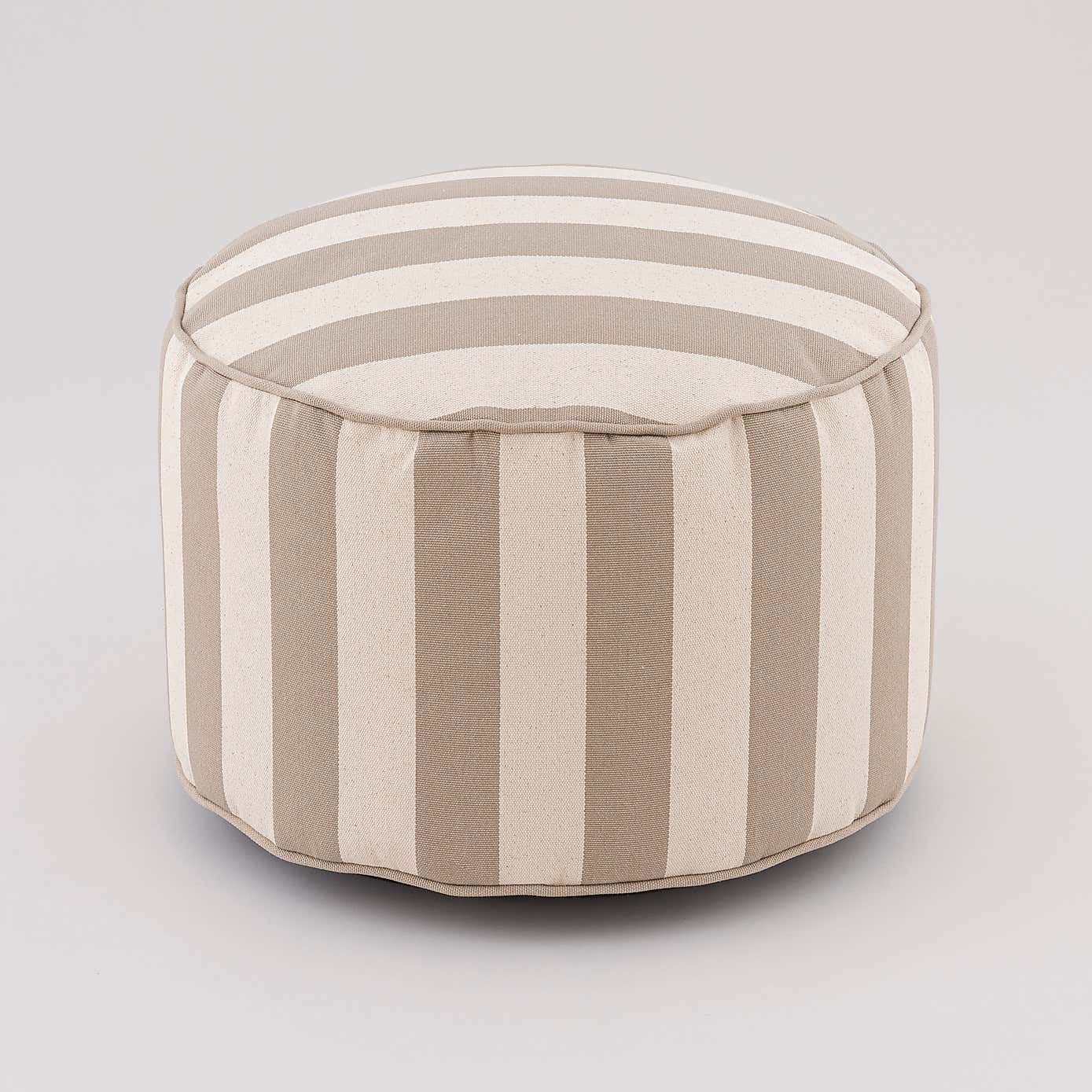 Beatrice Stripe Pouffe