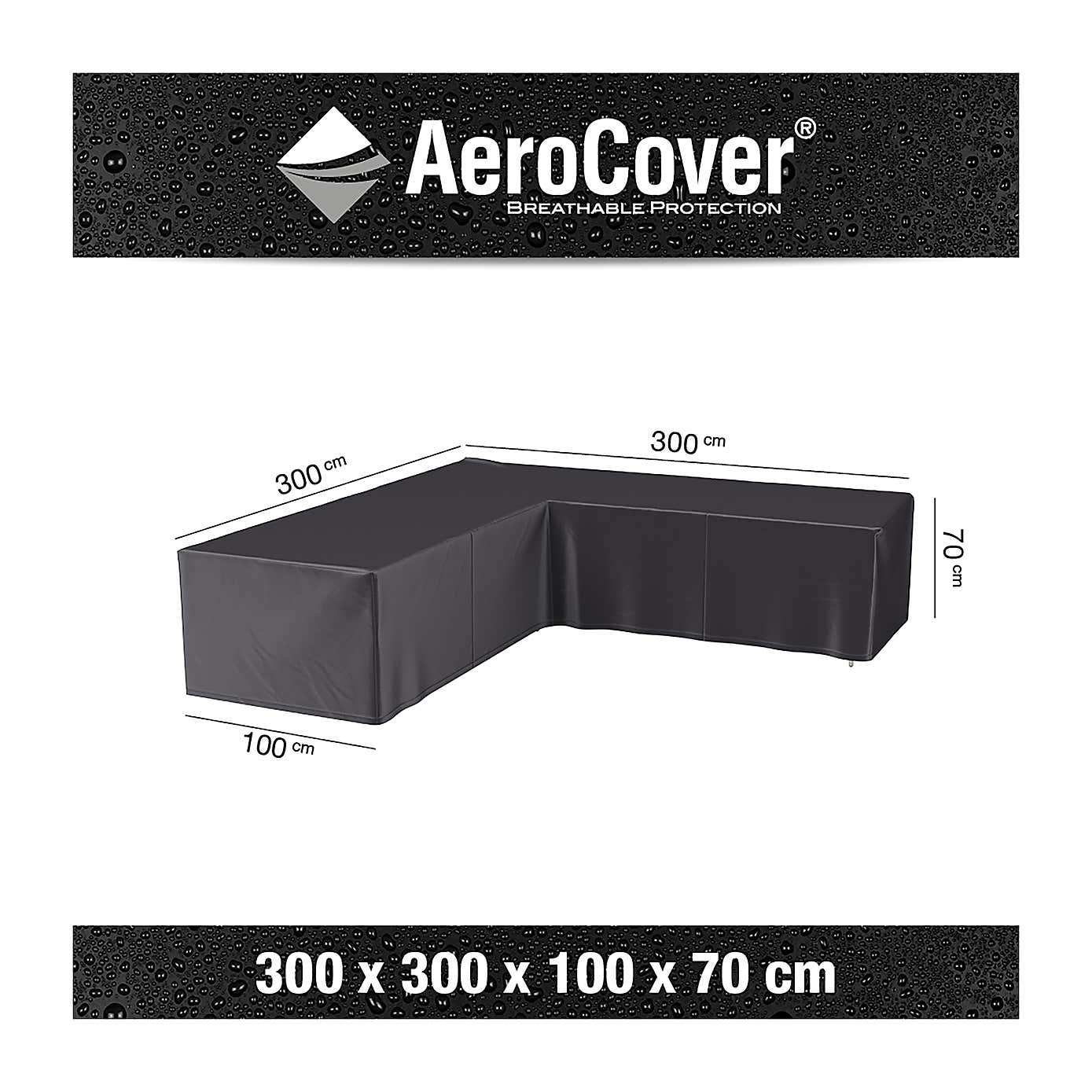 Aerocover L-Shape Lounge Set Cover