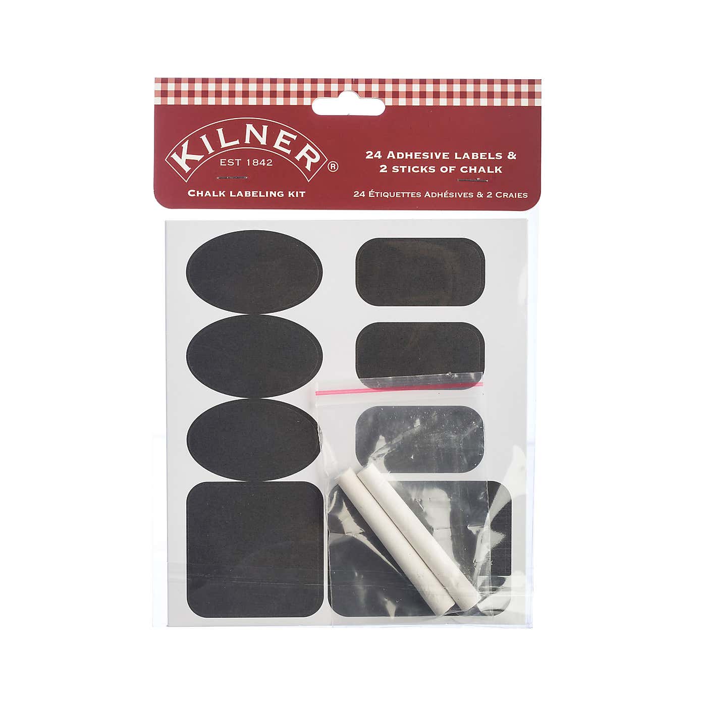 Kilner 26 piece chalk labelling set