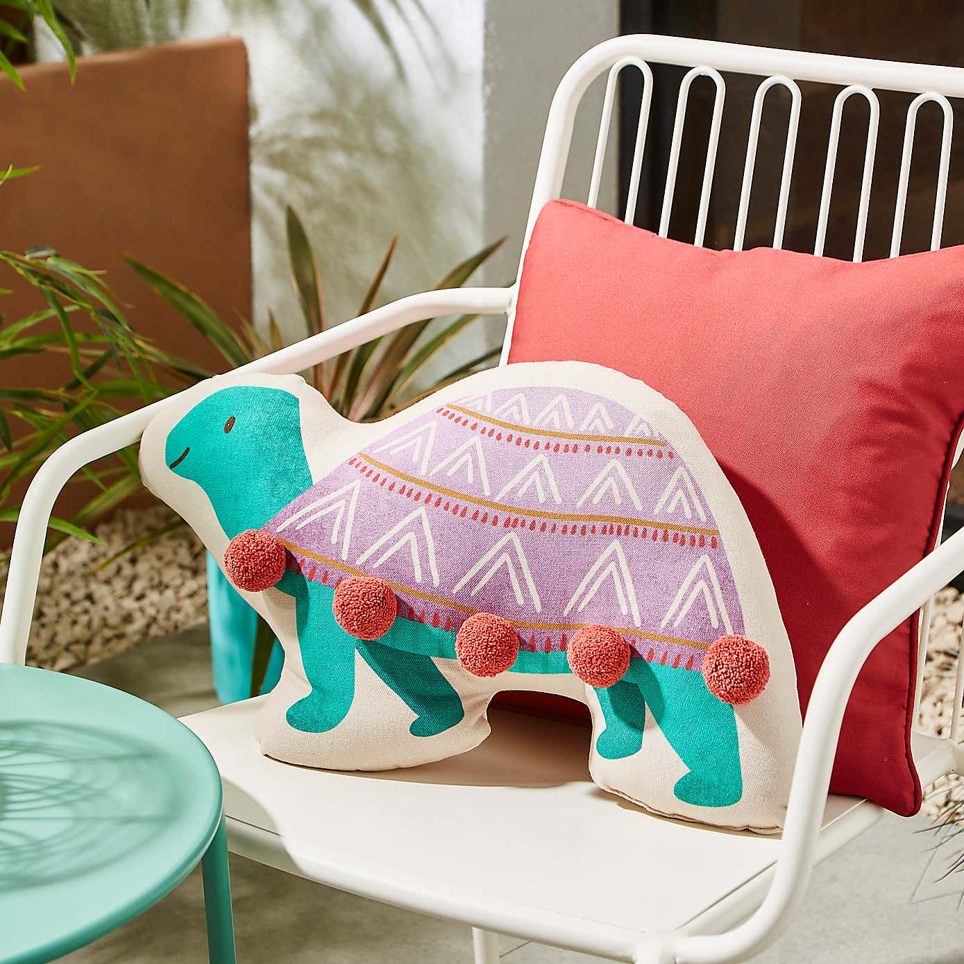 Outdoor Turtle Shaped Cushion