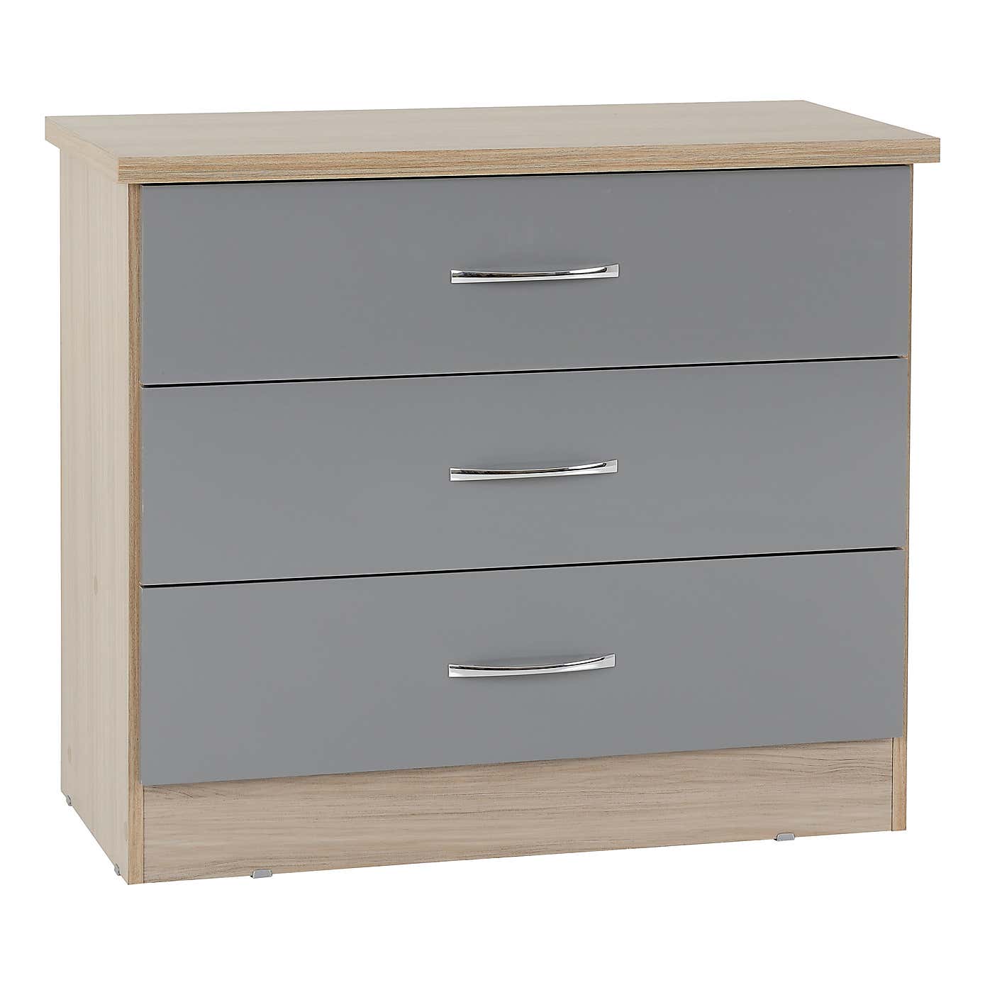 Nevada 3 Drawer Chest
