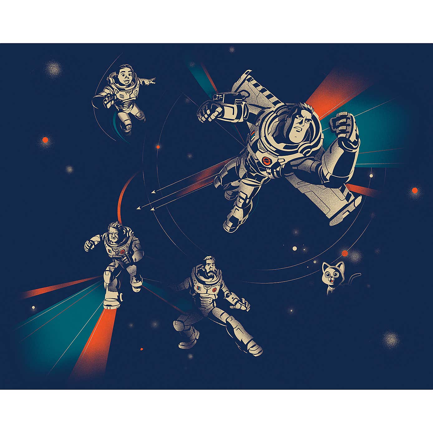 Disney Lightyear Large Mural