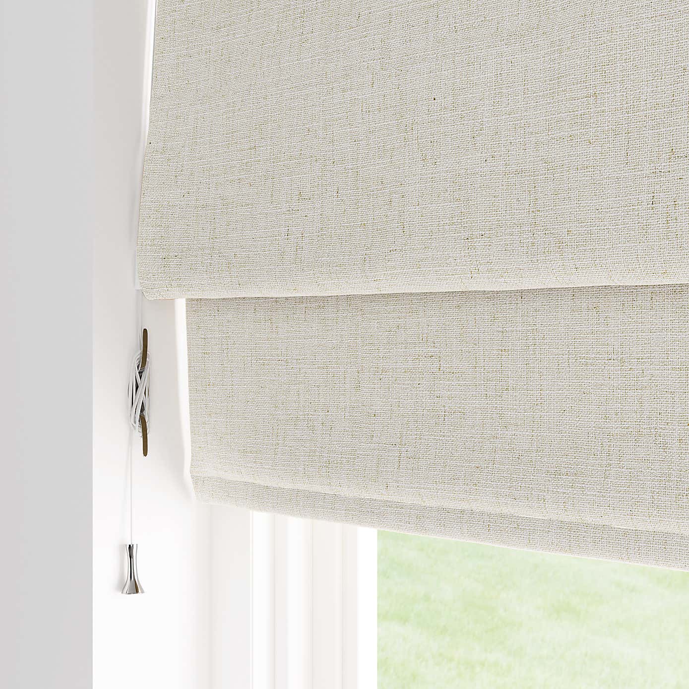 Belton Linen Natural Roman Blind