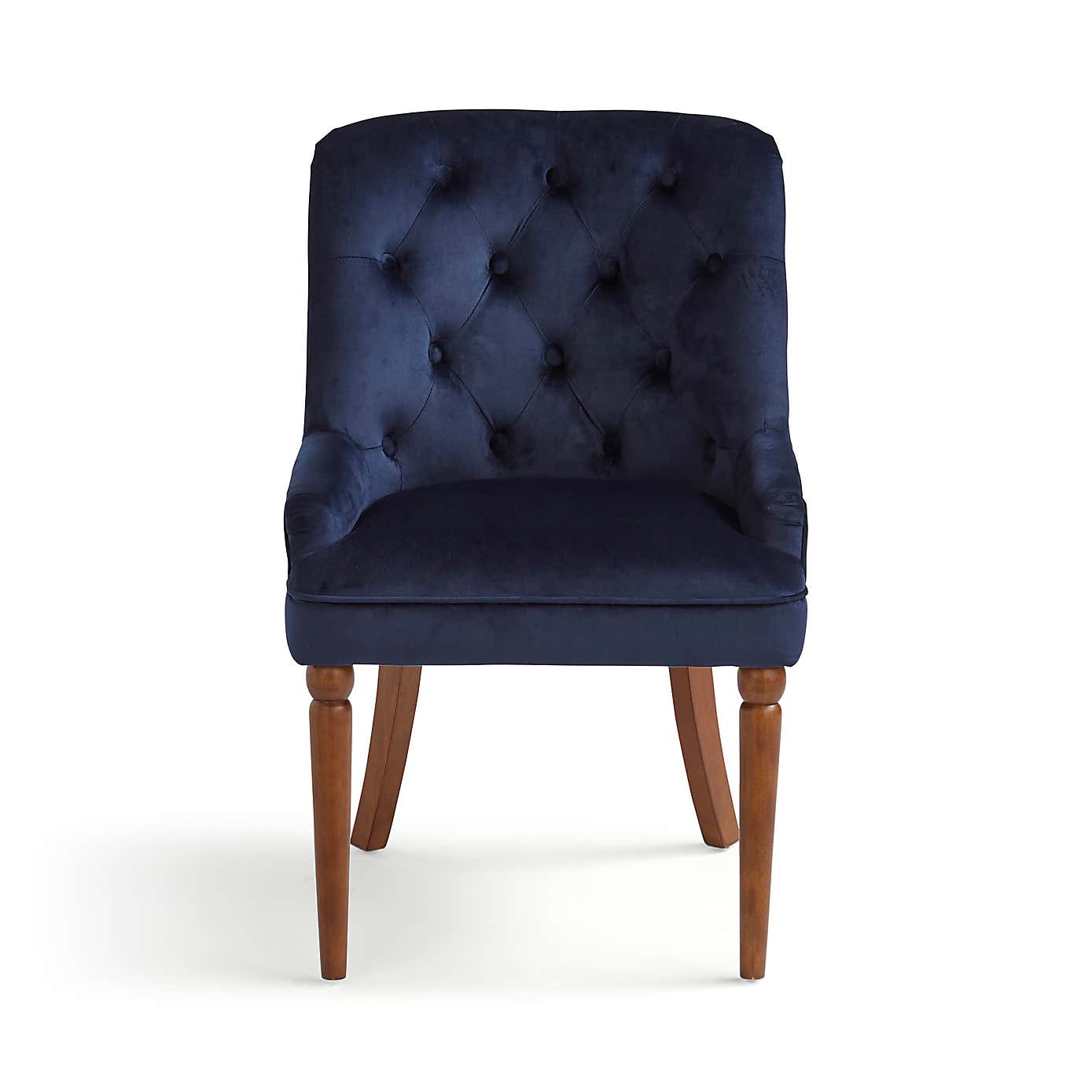 Beatrice Button Back Dining Chair, Velvet