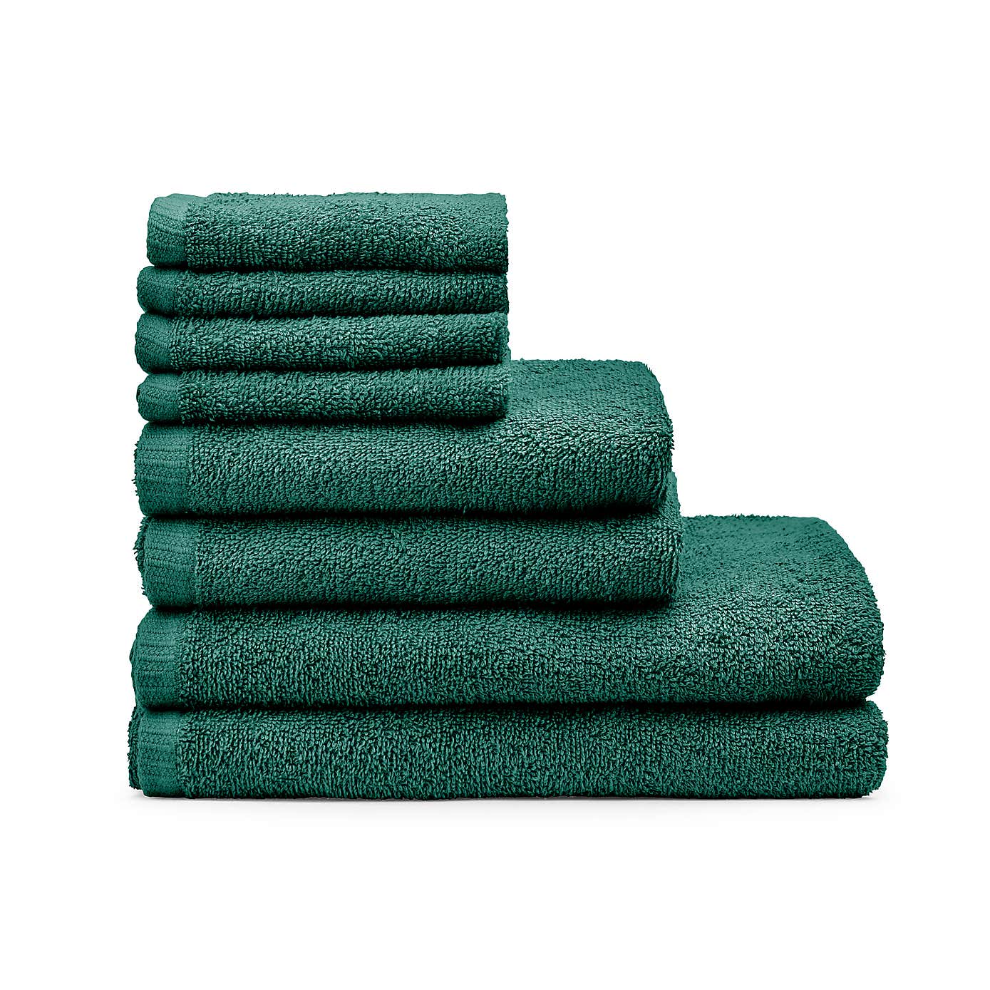 Catherine Lansfield Quick Dry 8 Piece Towel Bale