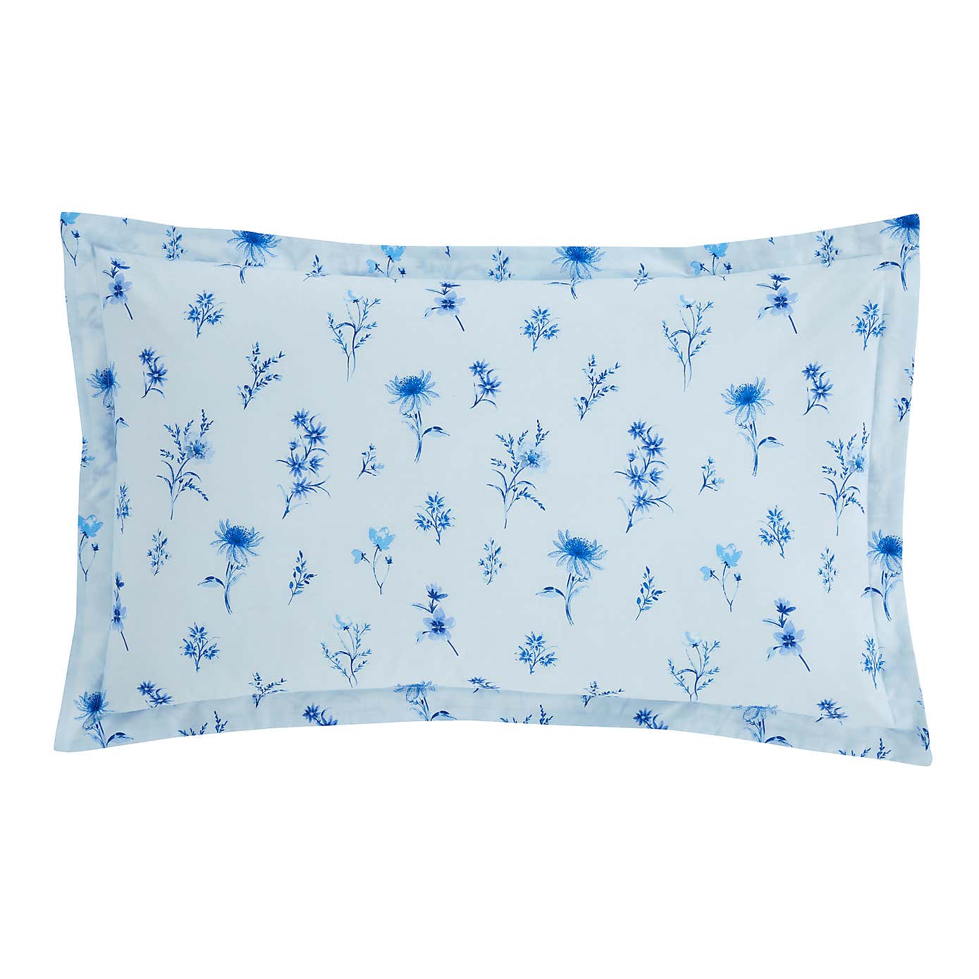Foxley Ditsy Blue Oxford Pillowcase