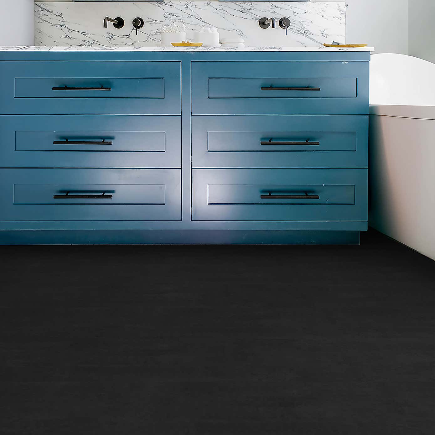 Slater Self Adhesive Oversized Floor Tiles