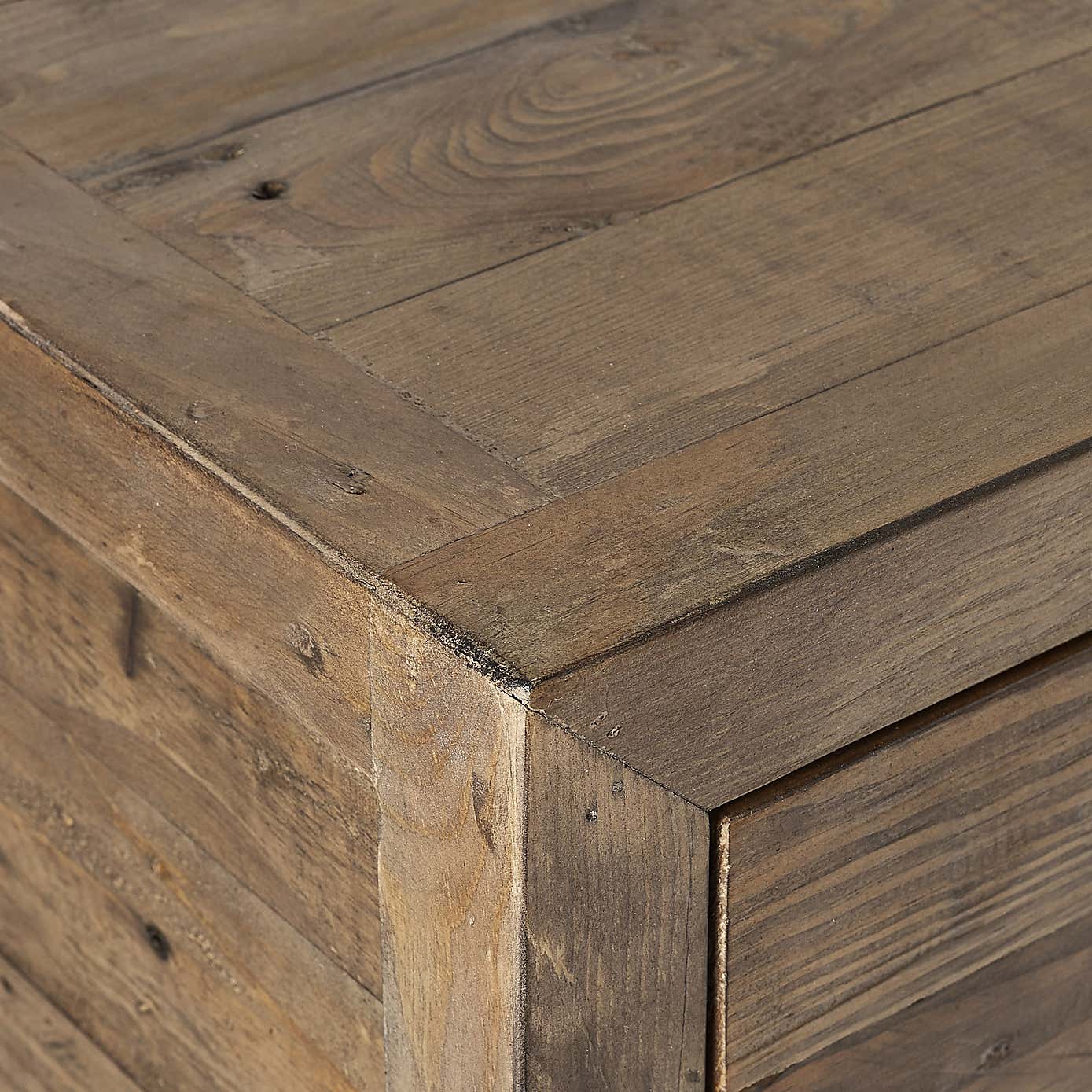 Homer 6 Drawer Wide Chest, Pine