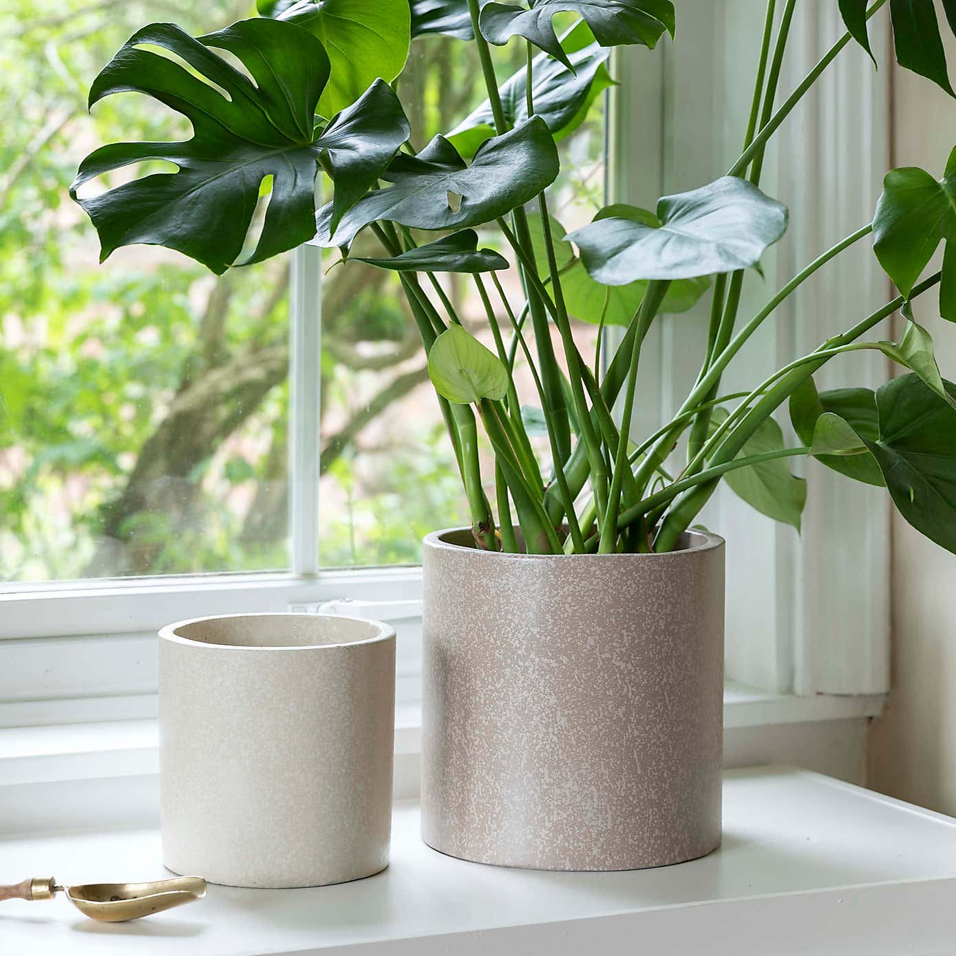 Set of 3 Valetta Terrazzo Planters
