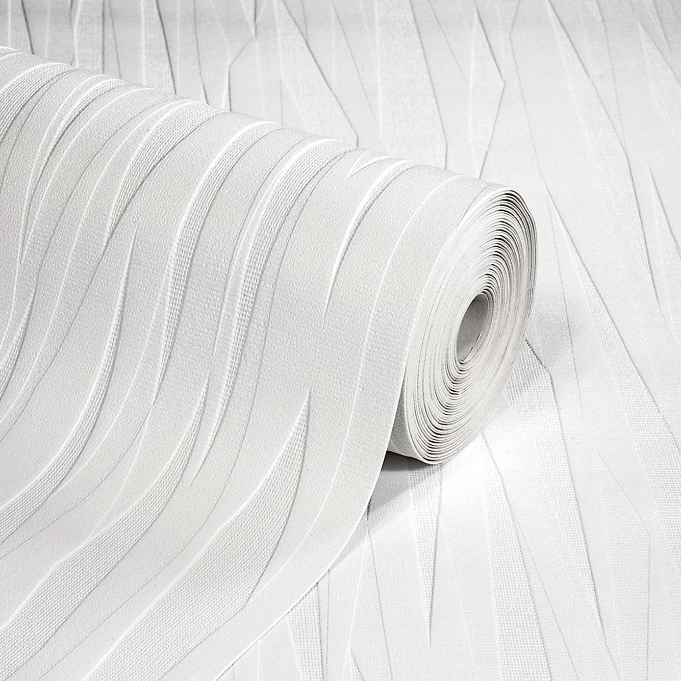 Anaglypta Folded Paper Paintable Wallpaper