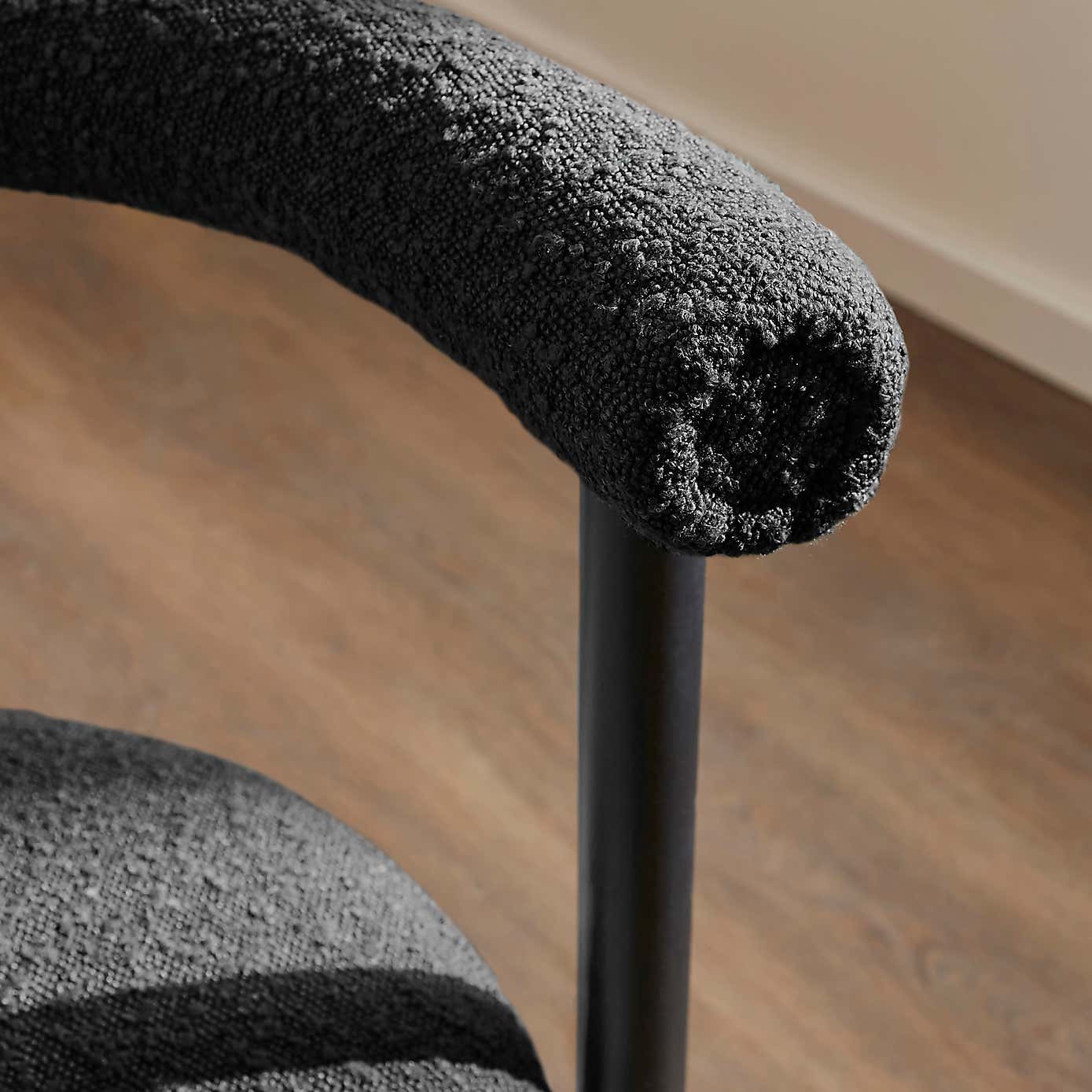 Violeta Dining Chair, Boucle