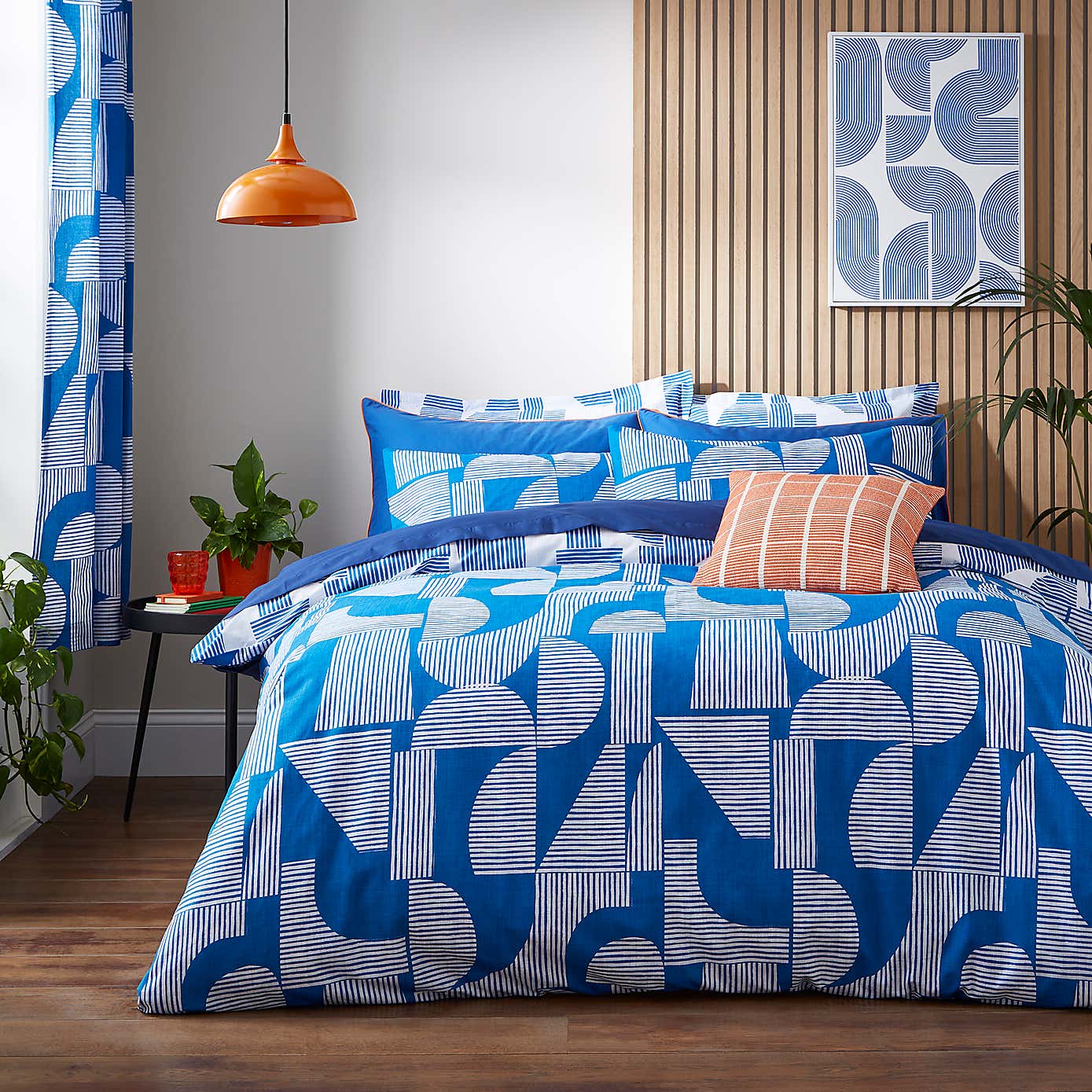 Elements Ezra Blue Oxford Pillowcase