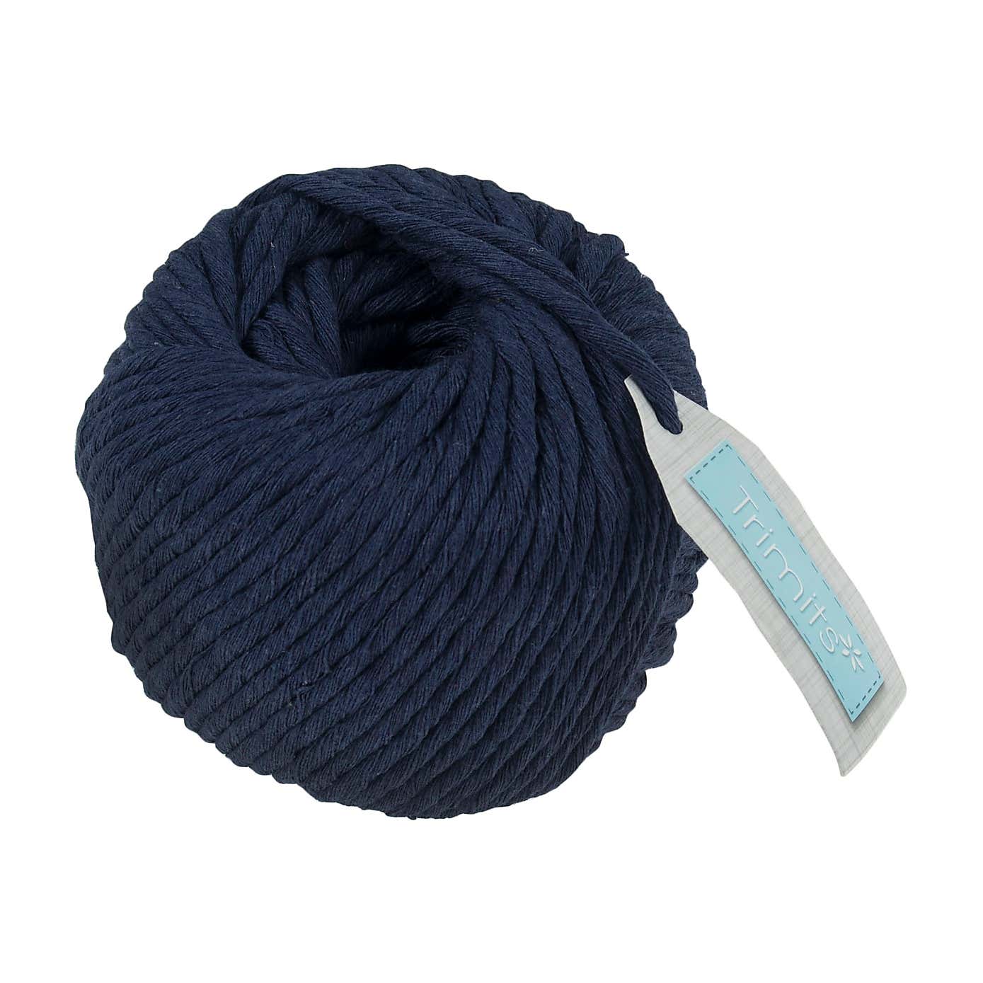 Pack of 6 Cotton Macrame Cord 50m Spools