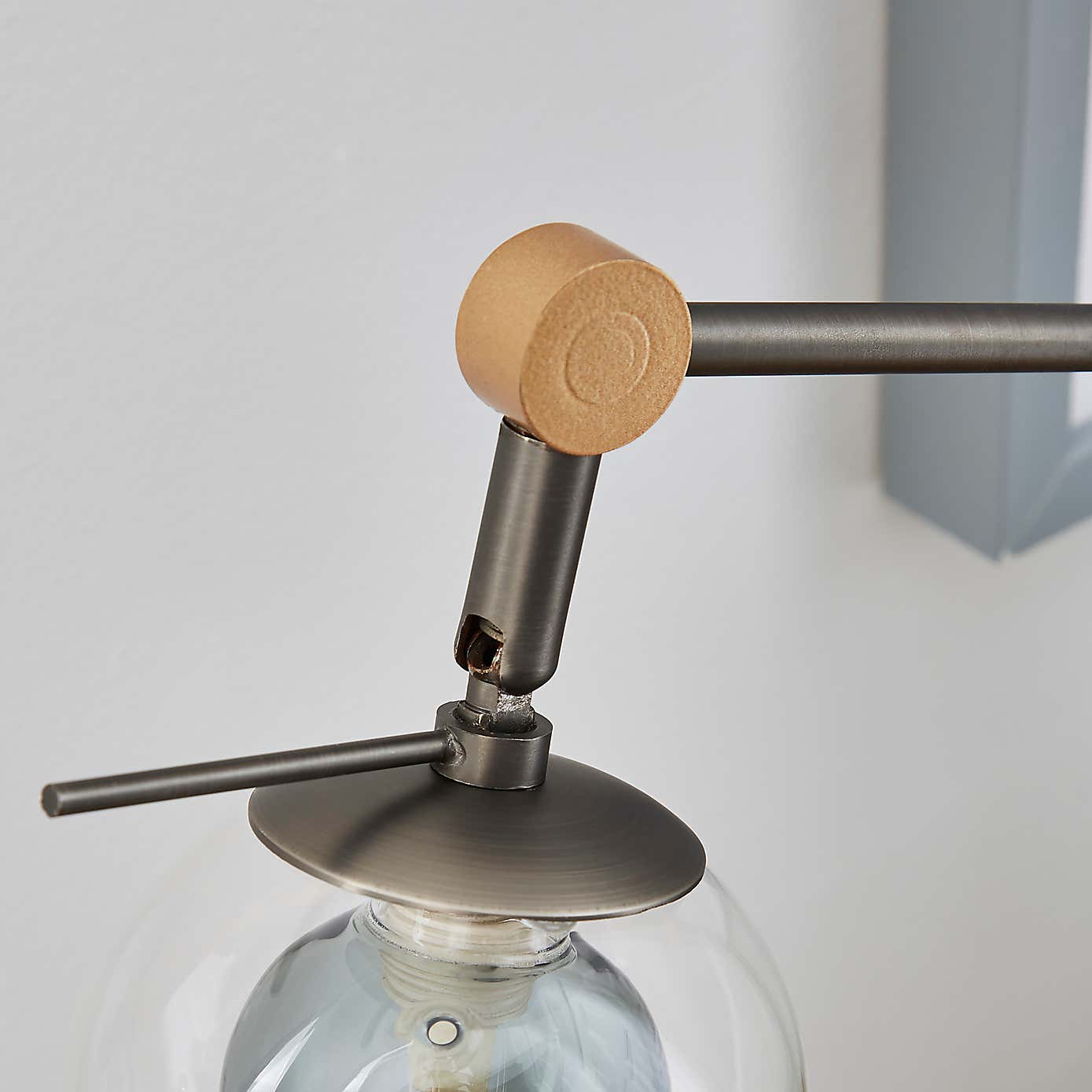 Molecular Industrial Metal Table Lamp