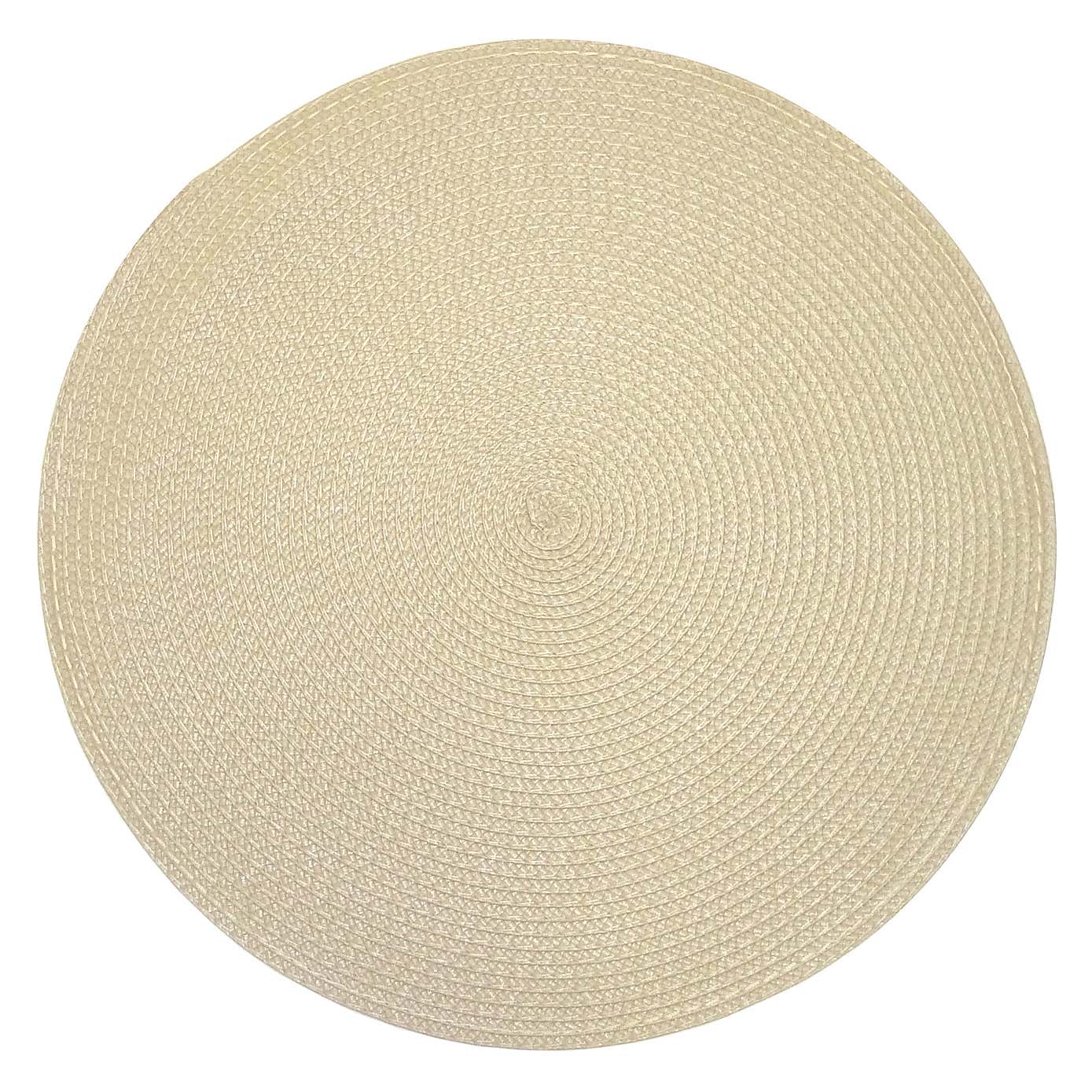 Set of 4 Round Woven Placemats