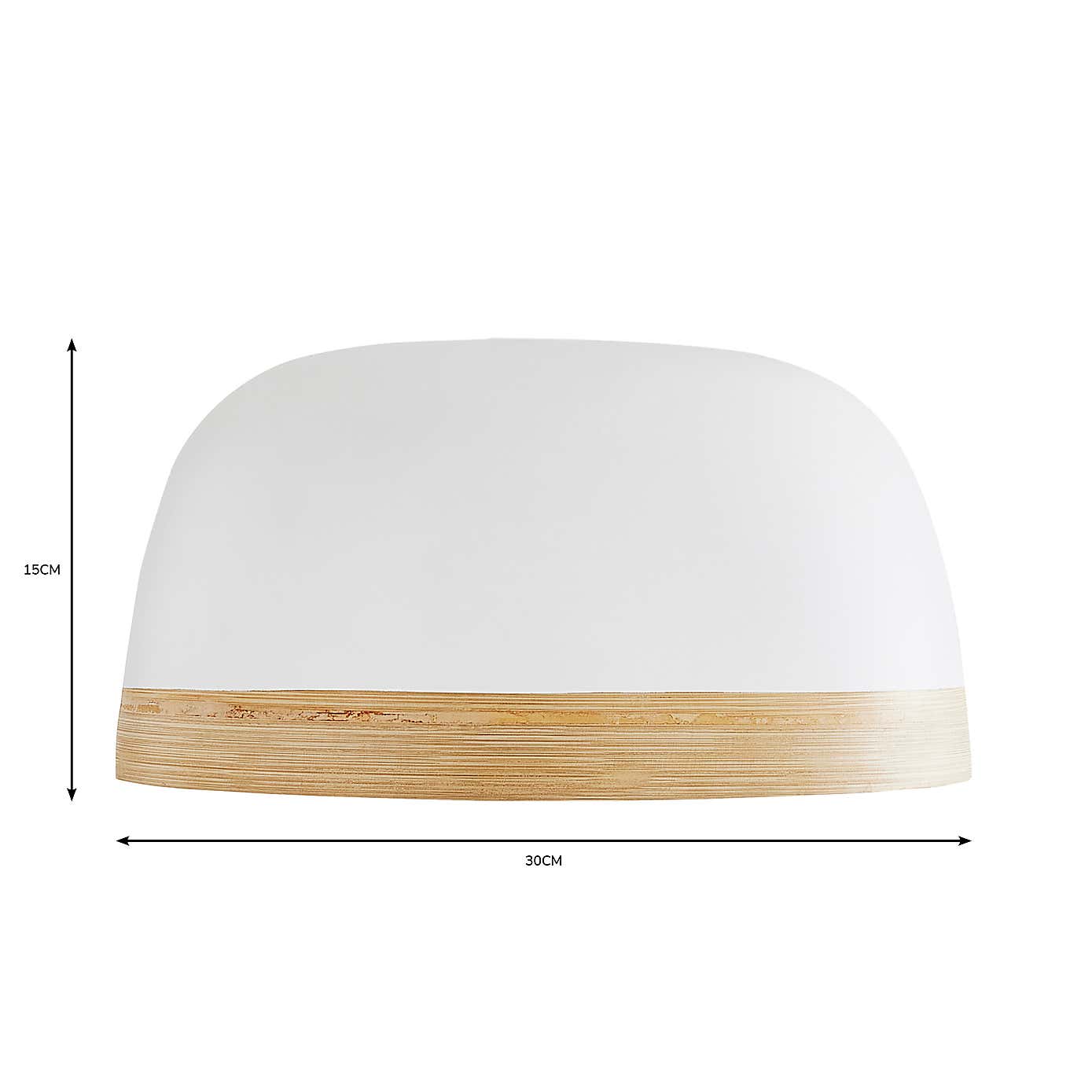 Edited Life Bamboo Easy Fit Pendant Shade