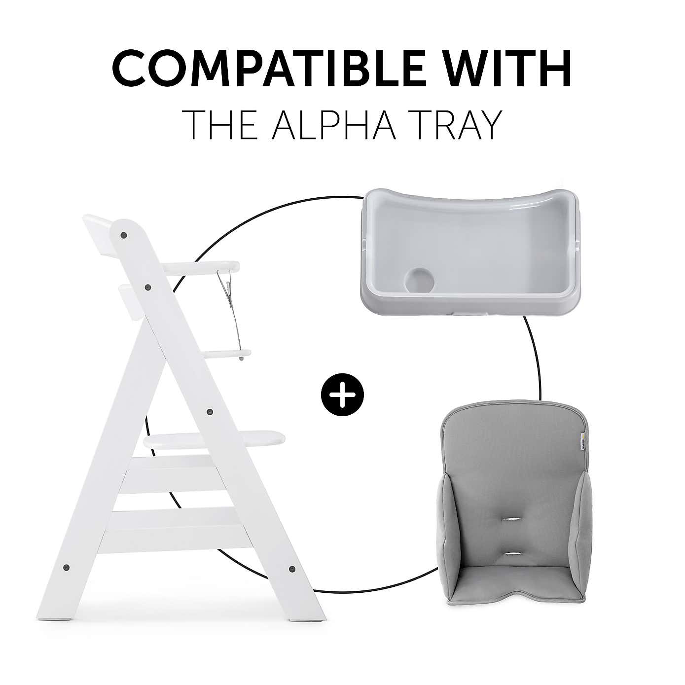 Hauck Alpha Cosy Comfort Highchair Cushion