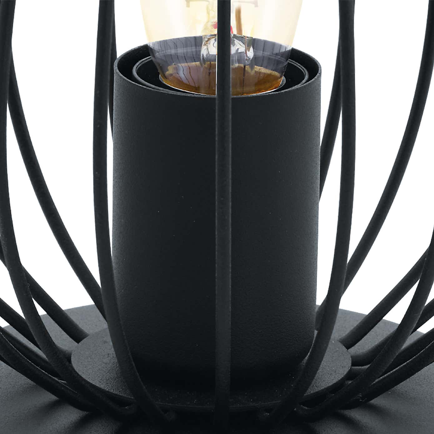 EGLO Newtown Mid Century Industrial Table Lamp