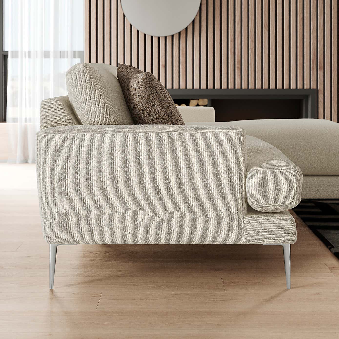 Tonal Boucle Fabric Sample