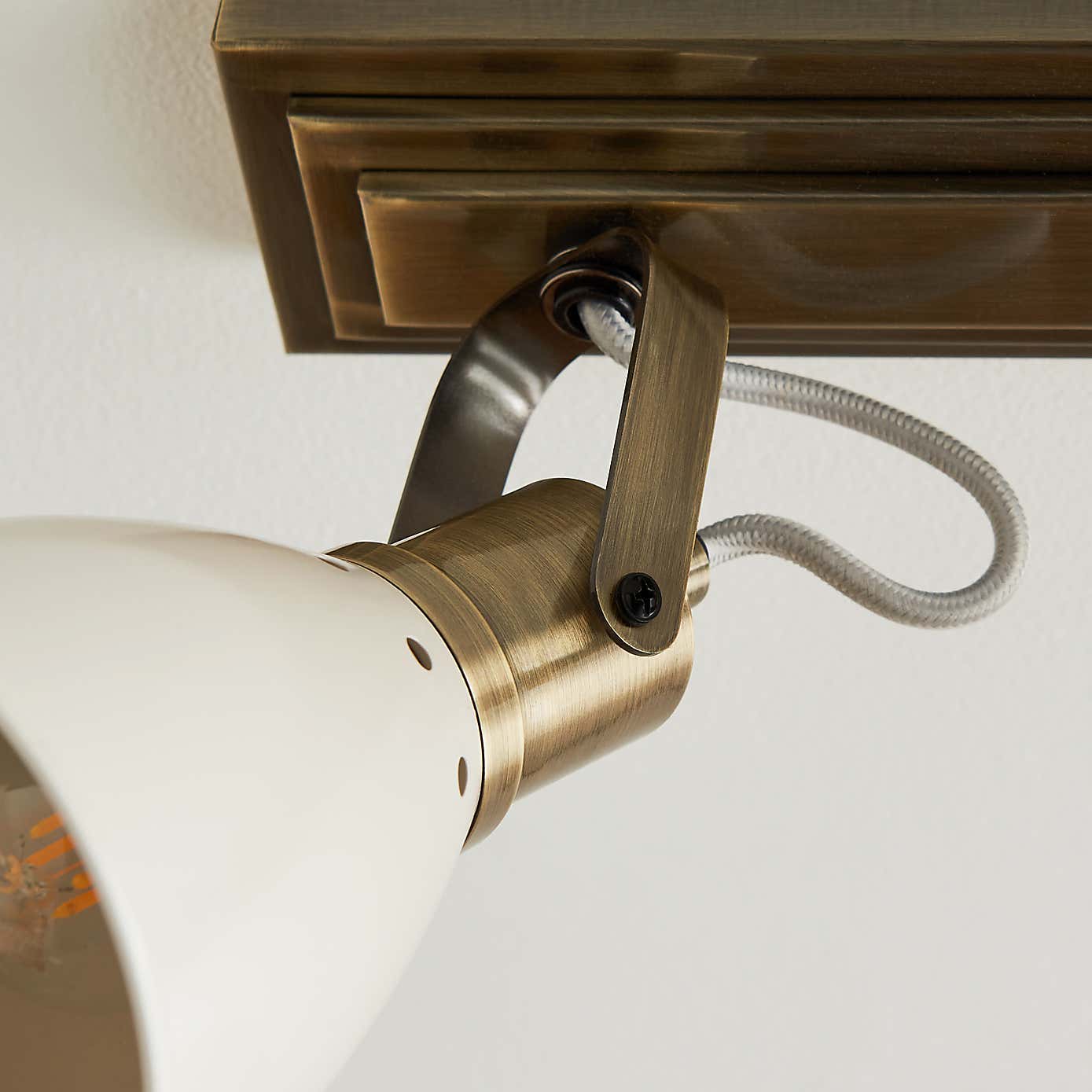 Miley Industrial 4 Light Adjustable Spotlight Bar