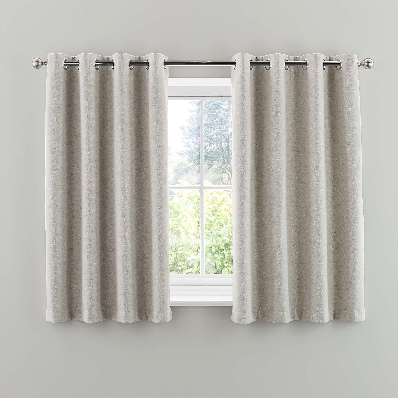 Crayton Blackout Eyelet Curtains