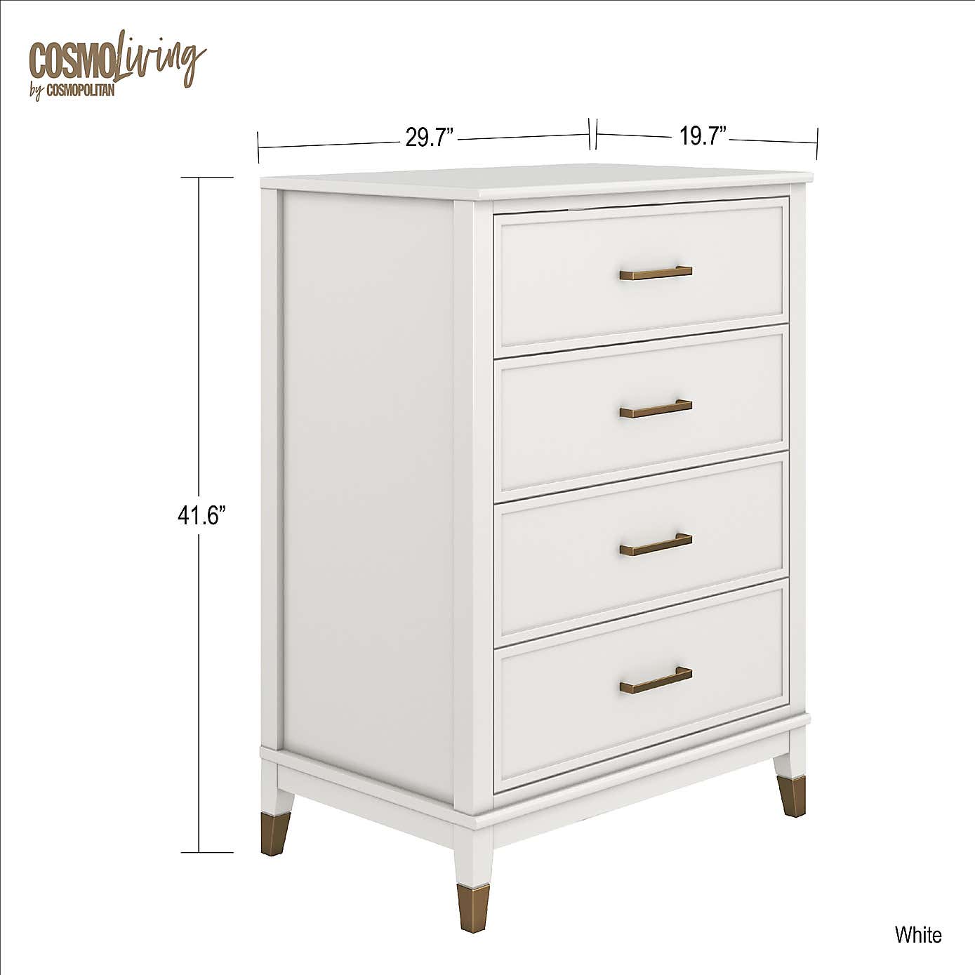 Cosmo Westerleigh 4 Drawer Chest