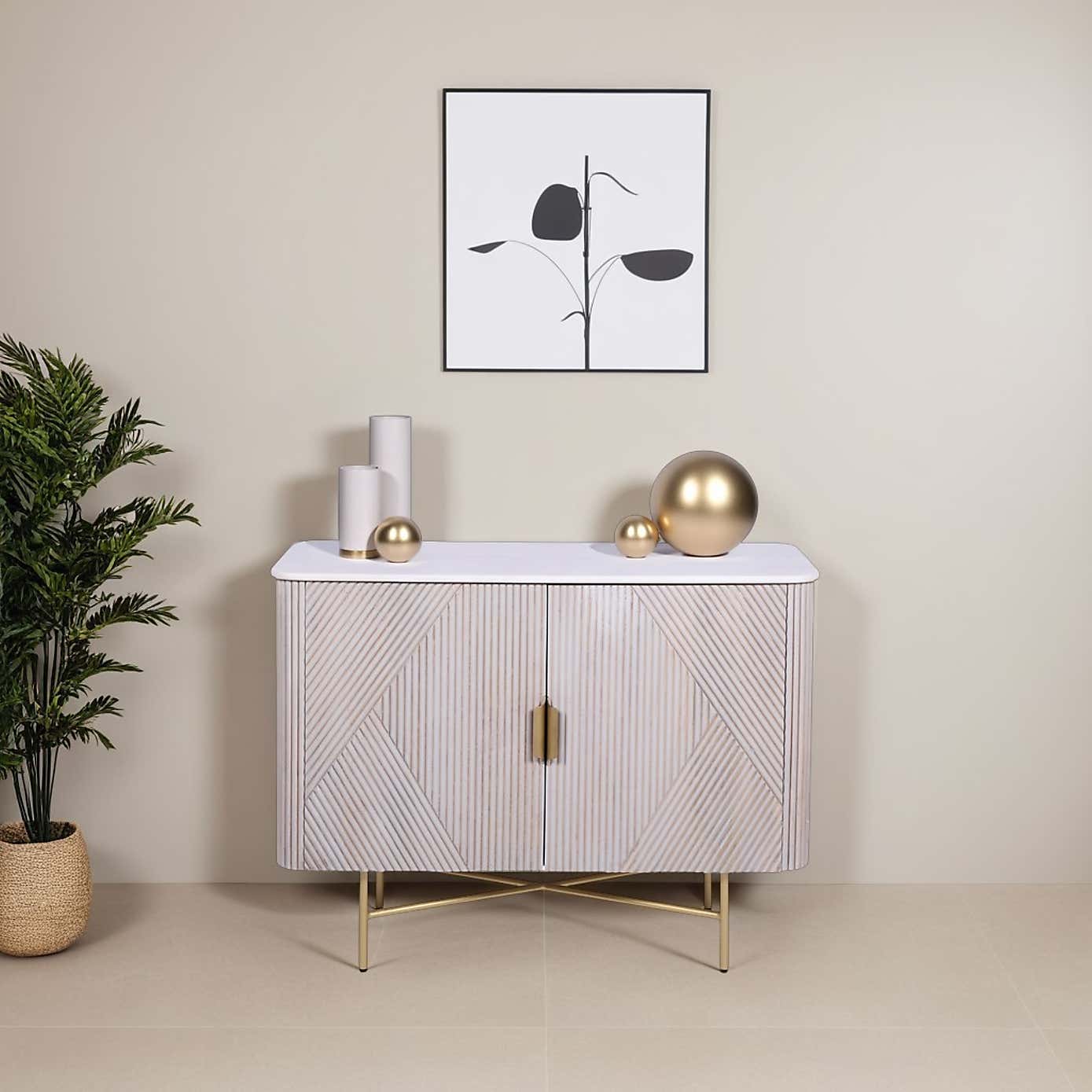 Indus Valley Cleo 2 Door Sideboard