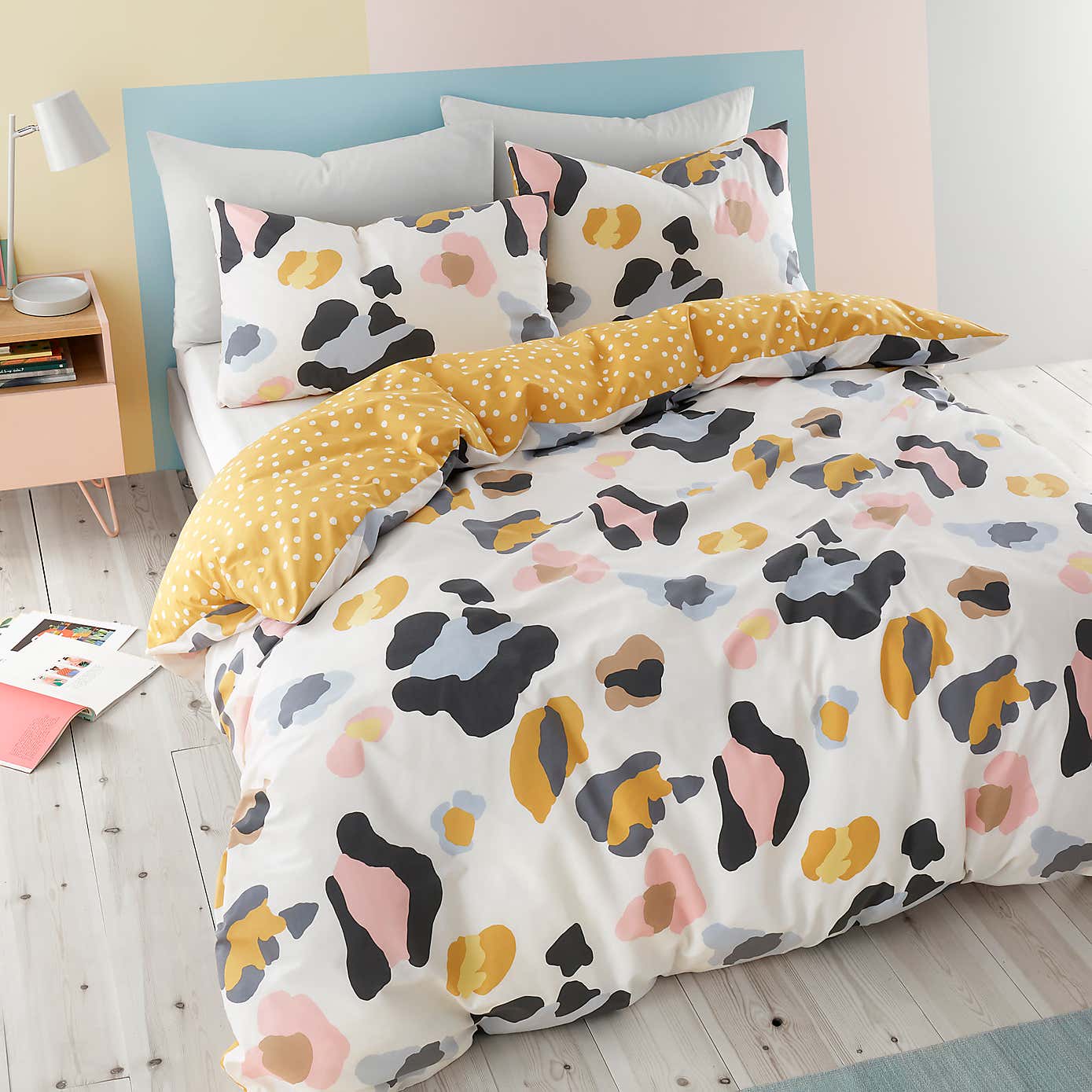 Leopard Duvet Cover and Pillowcase Set