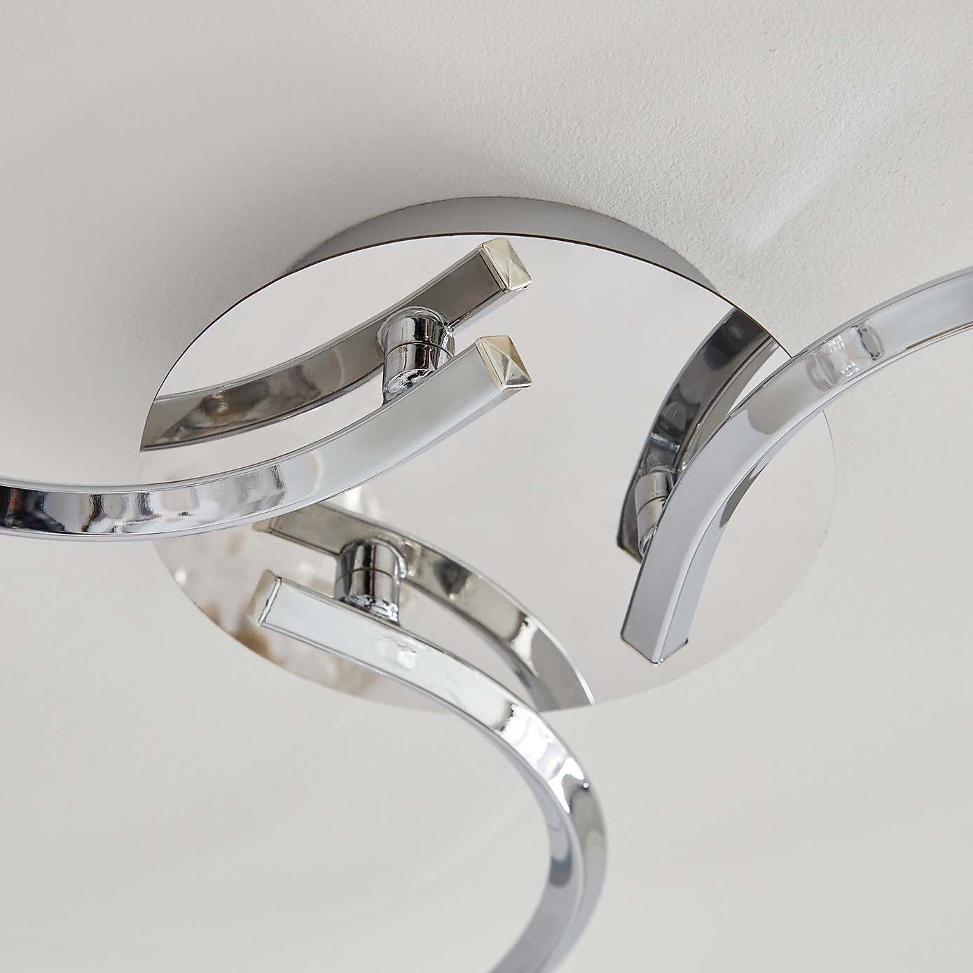 Alena 3 Light Semi Flush Ceiling Light