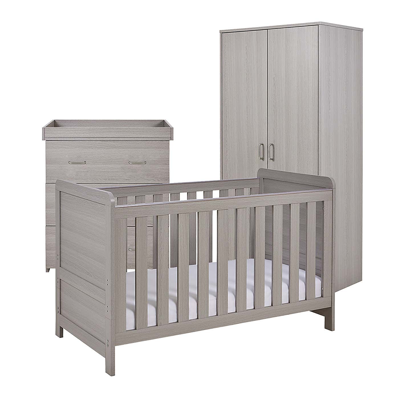 Babymore Caro 3 Piece Nursery Furniture Set