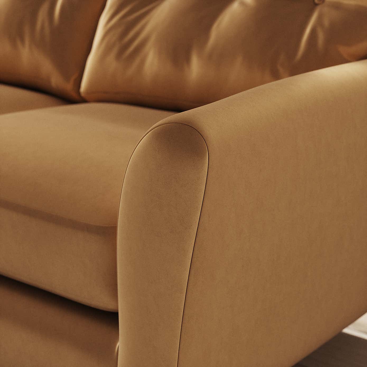 Sven Opulent Velvet Large Corner Chaise Sofa