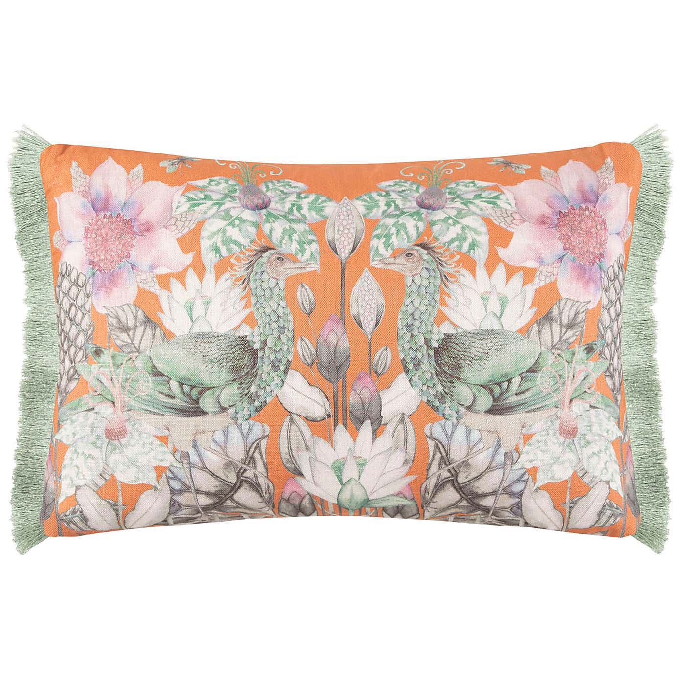 Acanthis Velvet Rectangle Cushion