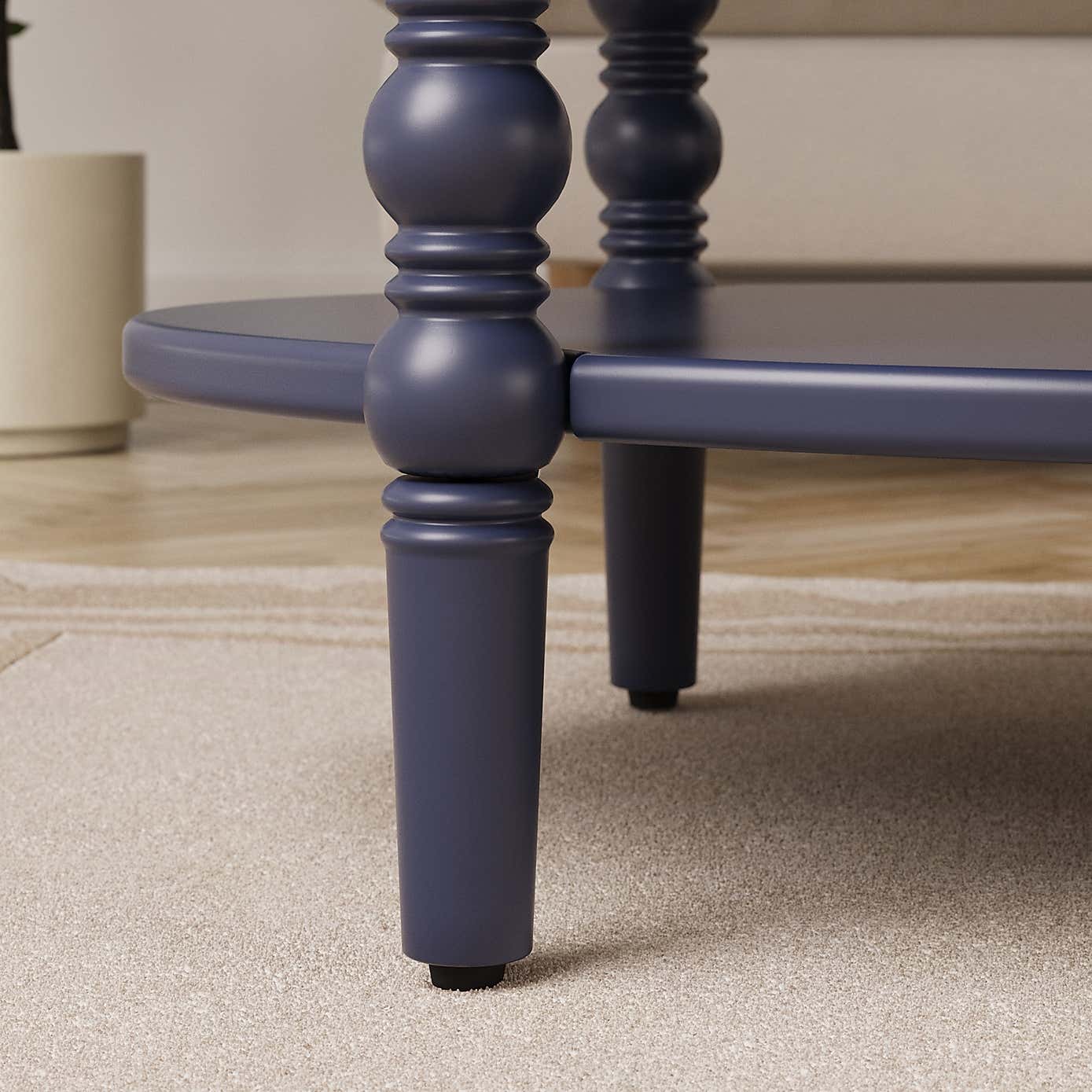 Pippin Coffee Table, Navy